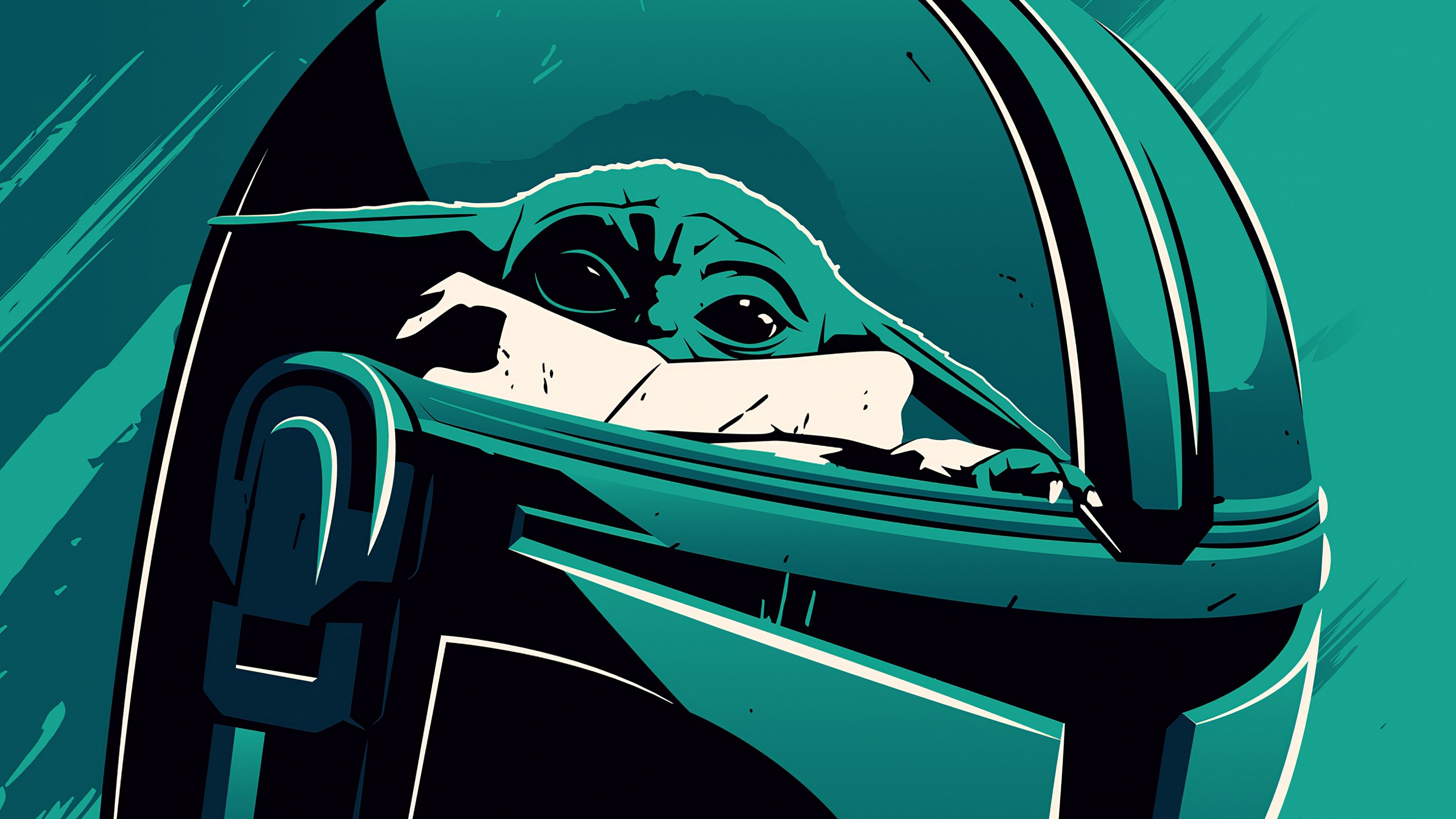 hd, star wars, 4k, baby yoda HD Wallpaper