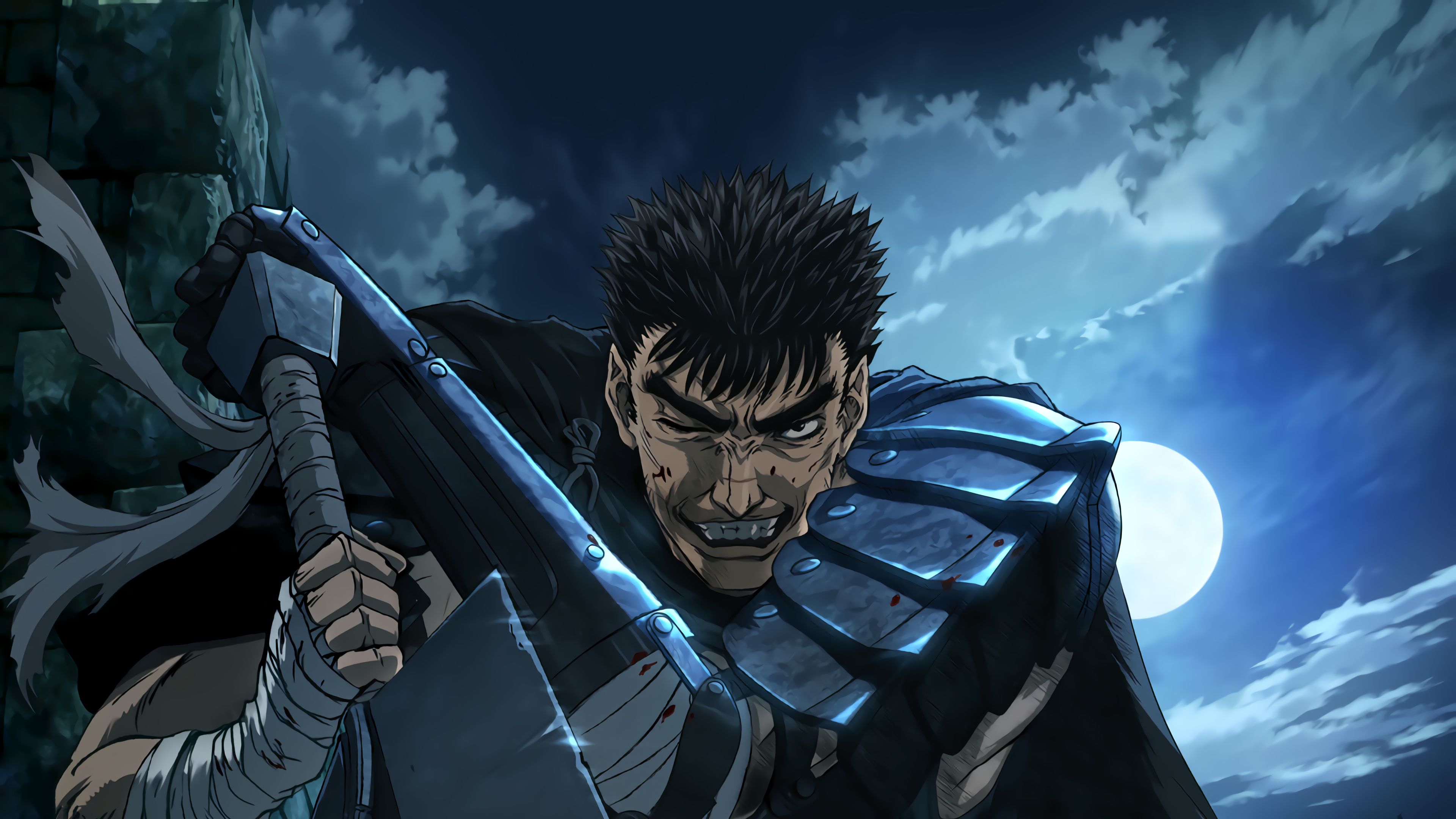 HD desktop wallpaper: Anime, Guts