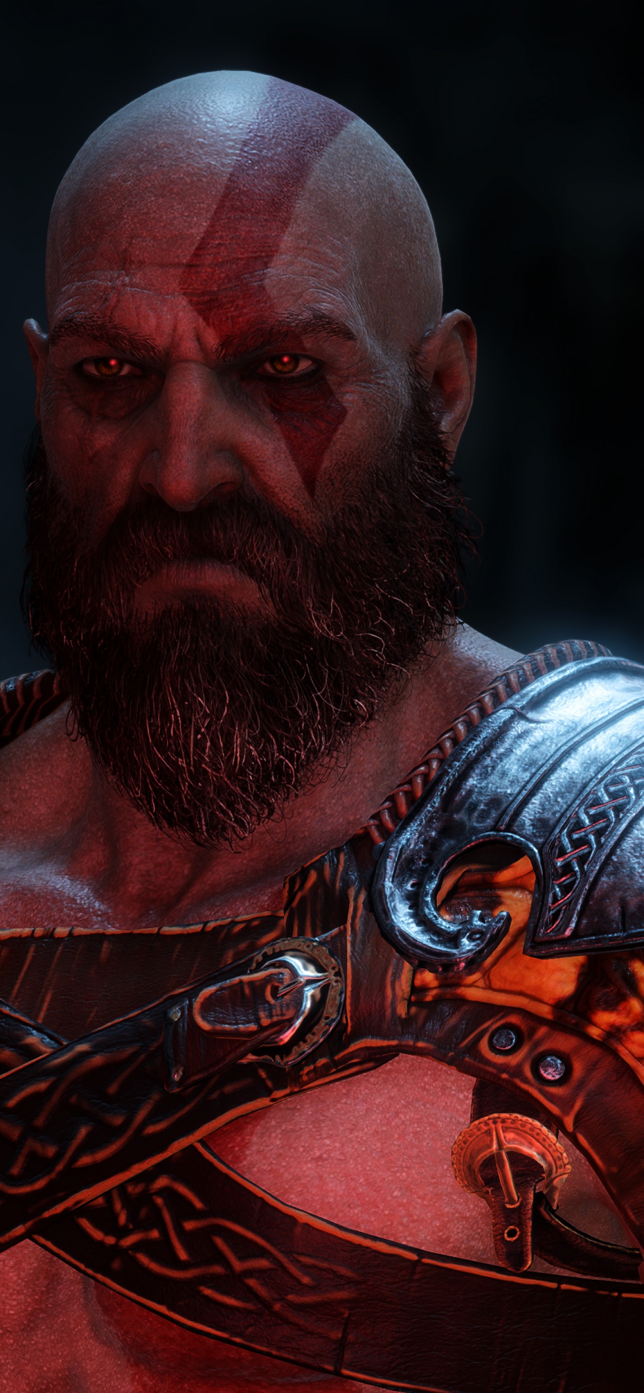 Kratos Wallpaper 4K, God of War