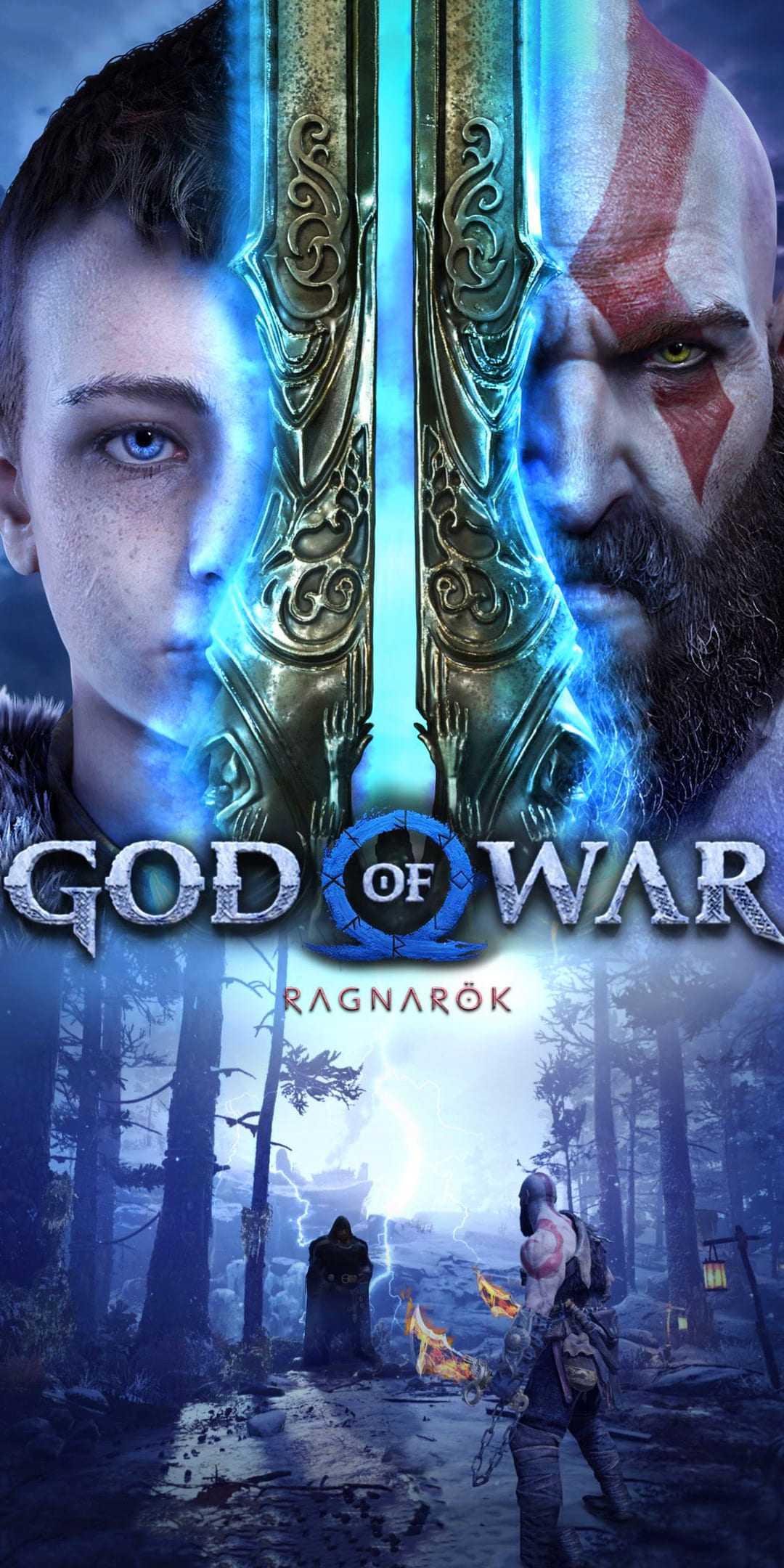God Of War Ragnarok Phone 4k Wallpaper