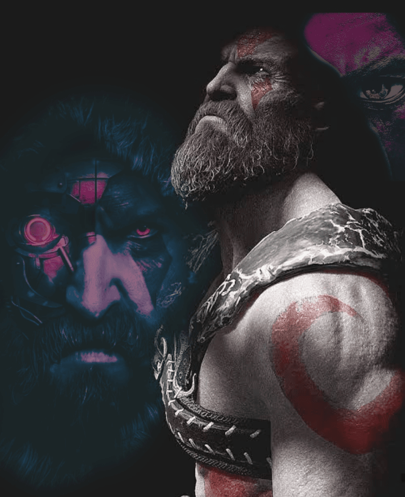 Kratos God Of War Artwork Game