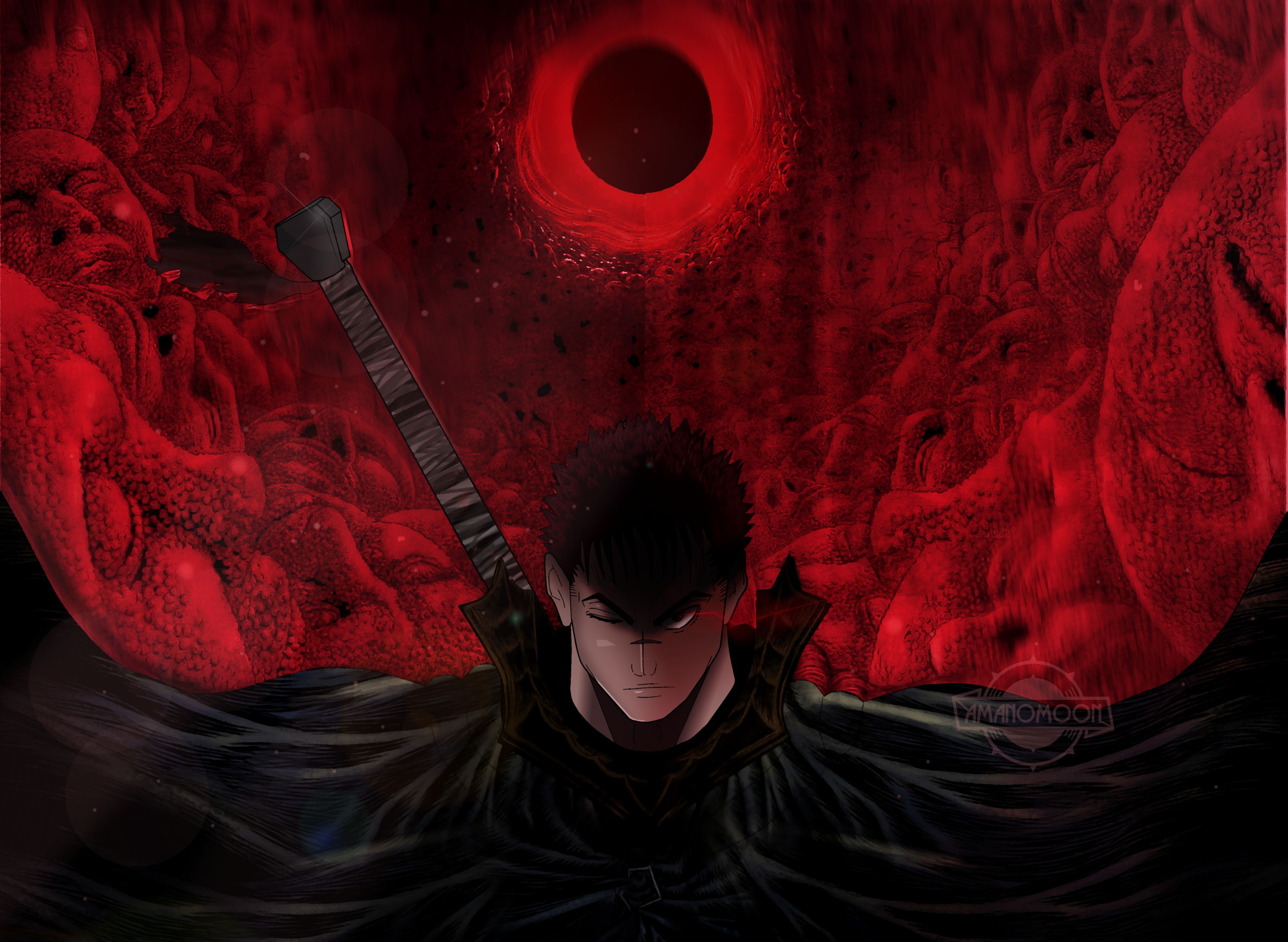 HD desktop wallpaper: Anime, Guts
