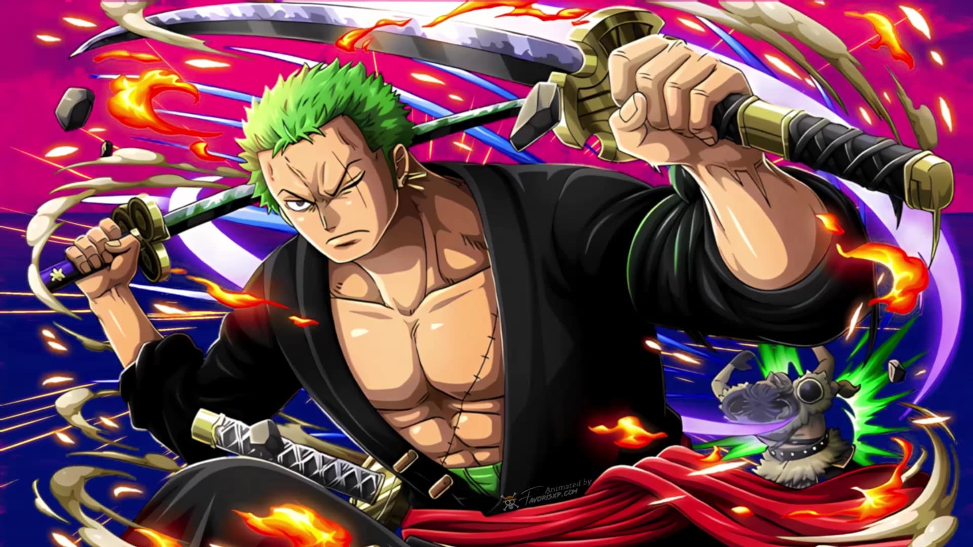 Zoro One Piece Animated Wallpaper
