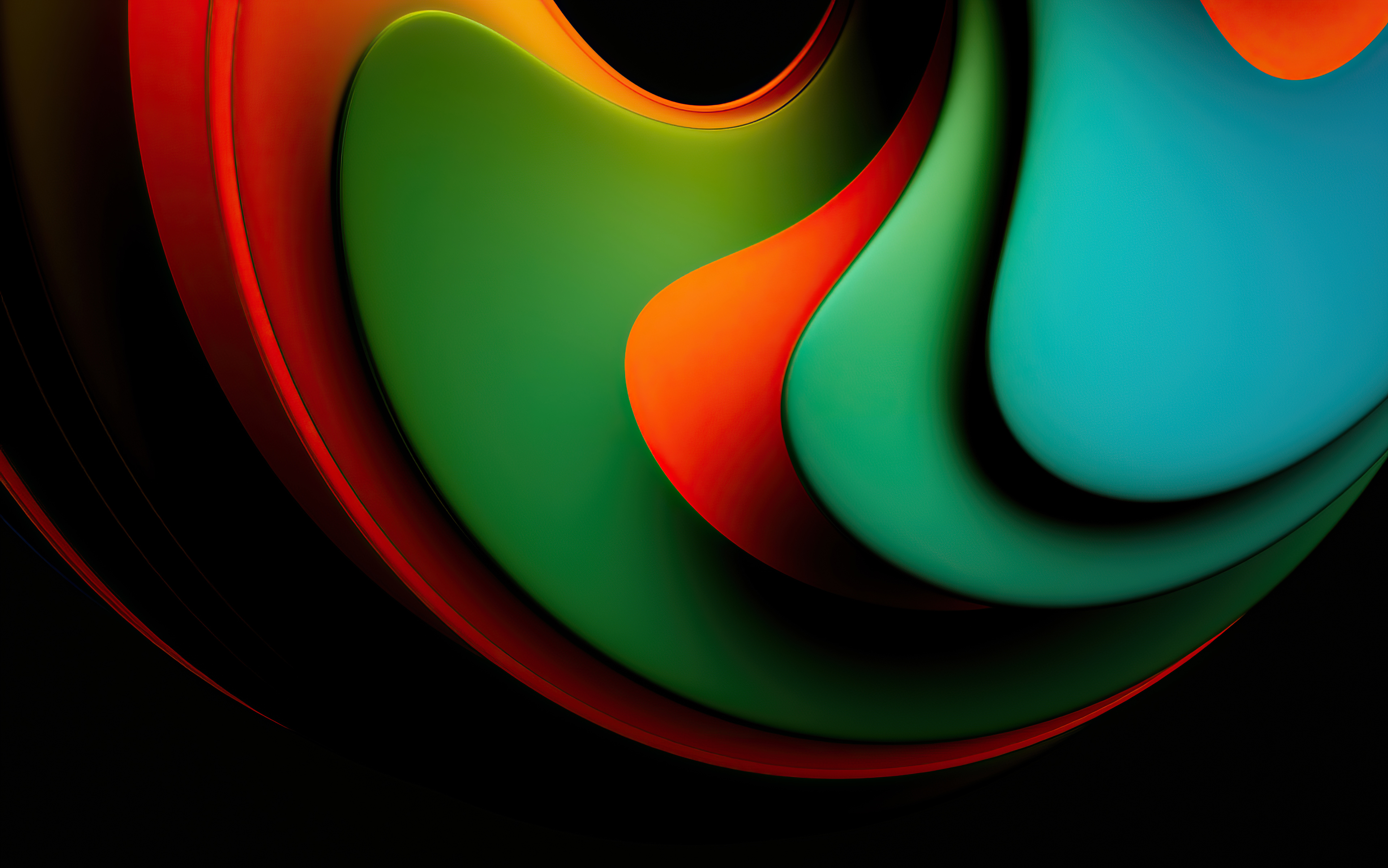 Abstract Shapes 4k Ultra HD Wallpaper