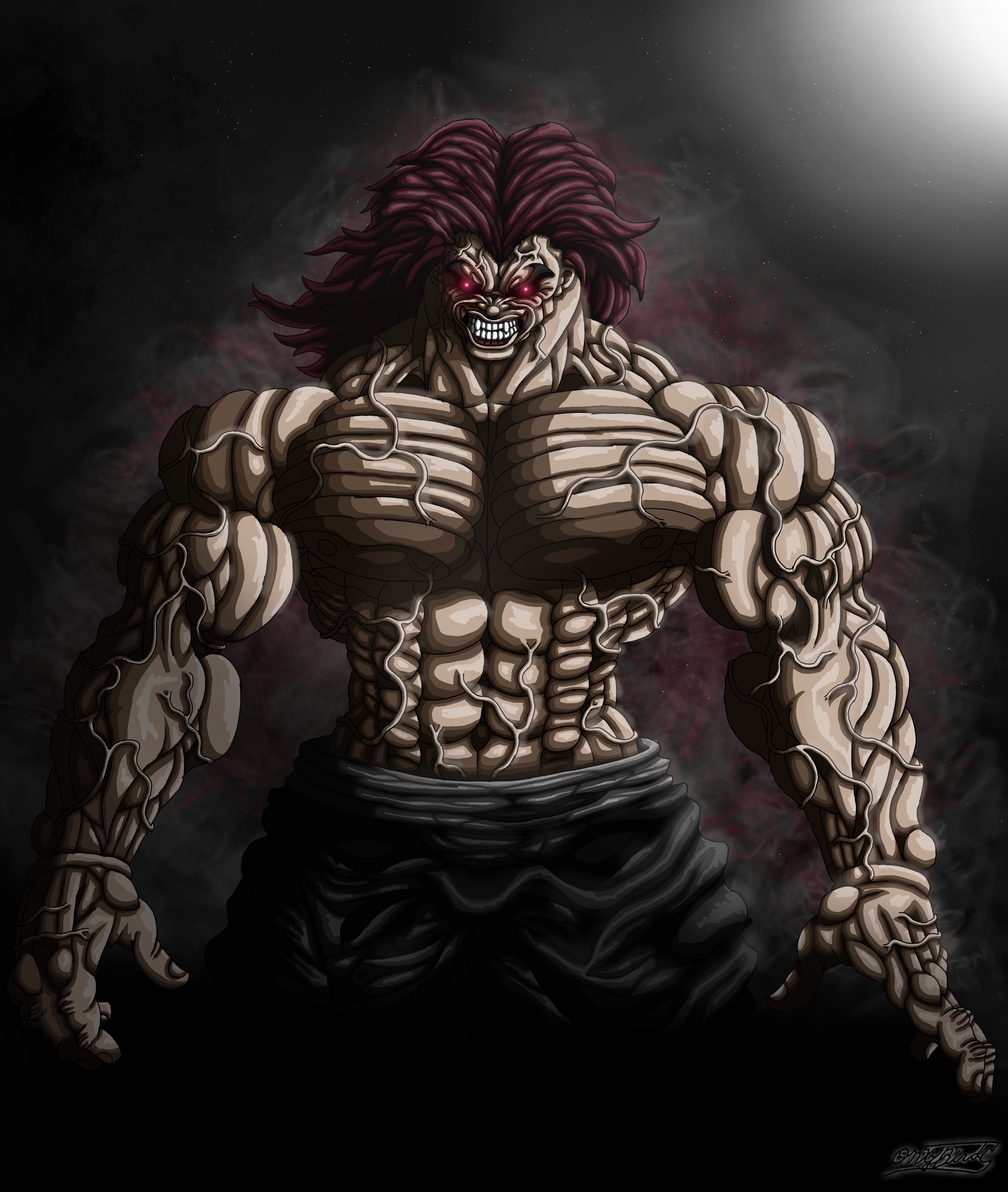 Yujiro Hanma by me Click on the image