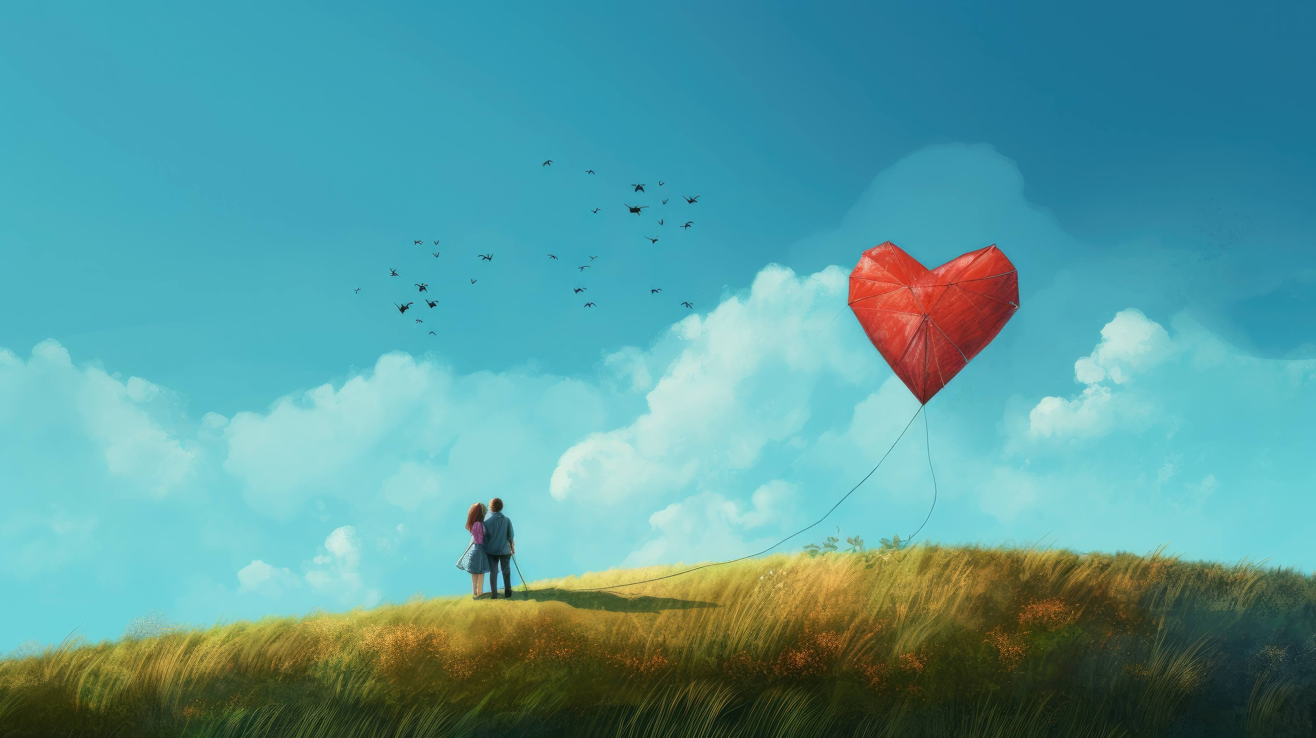 A 4K ultra HD wallpaper depicting a