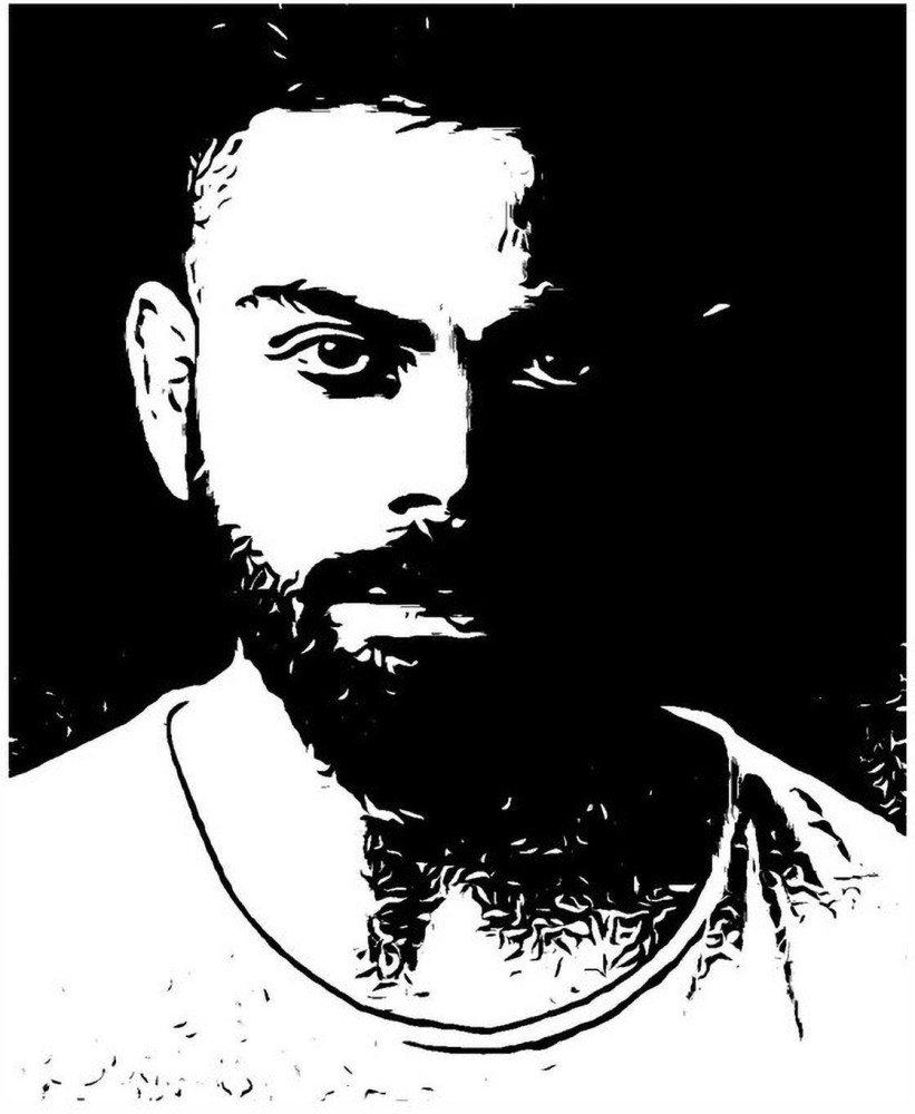 Virat Kohli Vector poster