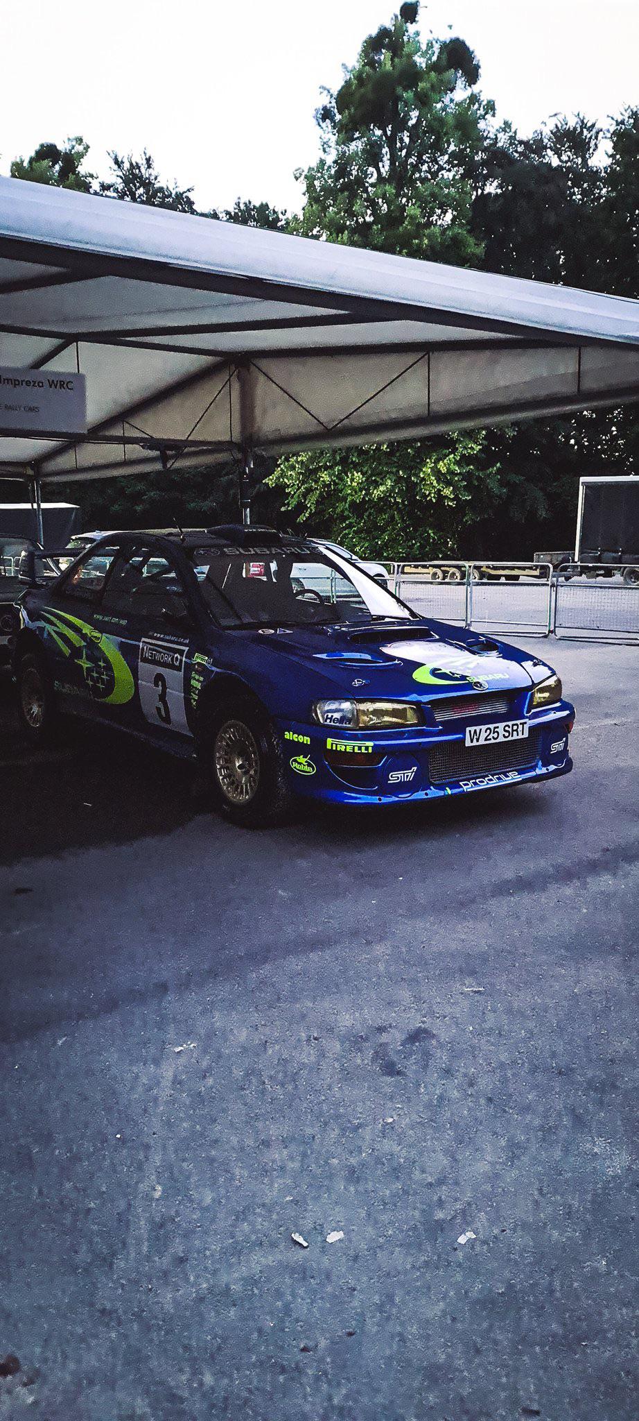 Subaru Impreza WRX RallyCar at the 2021