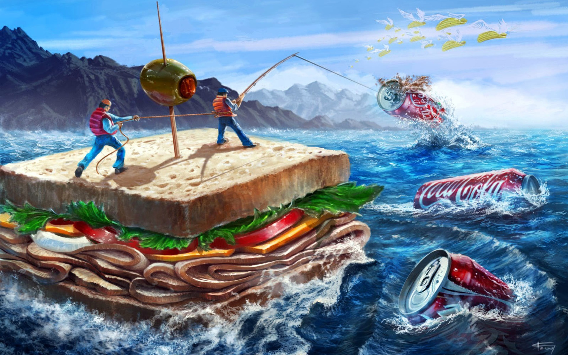 Fishing wallpaper for desktop