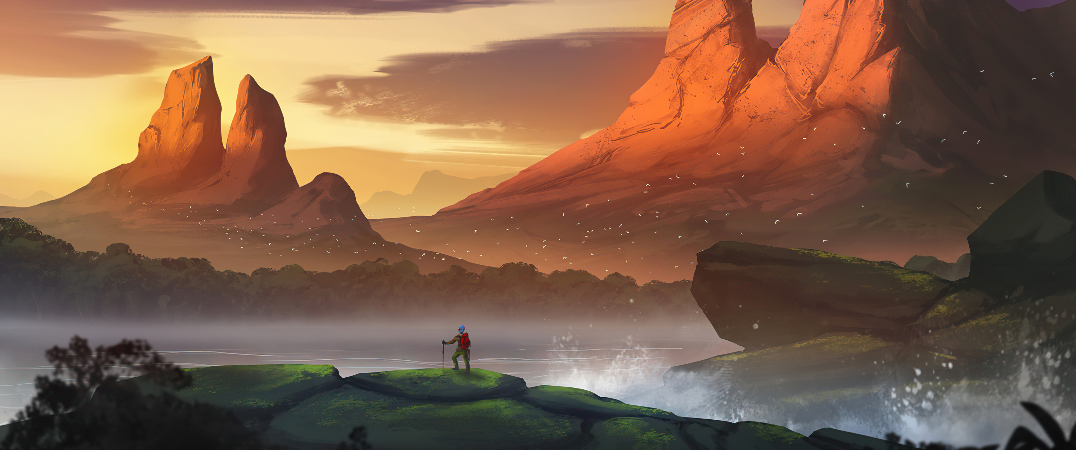 Hiking To Nature UltraWide