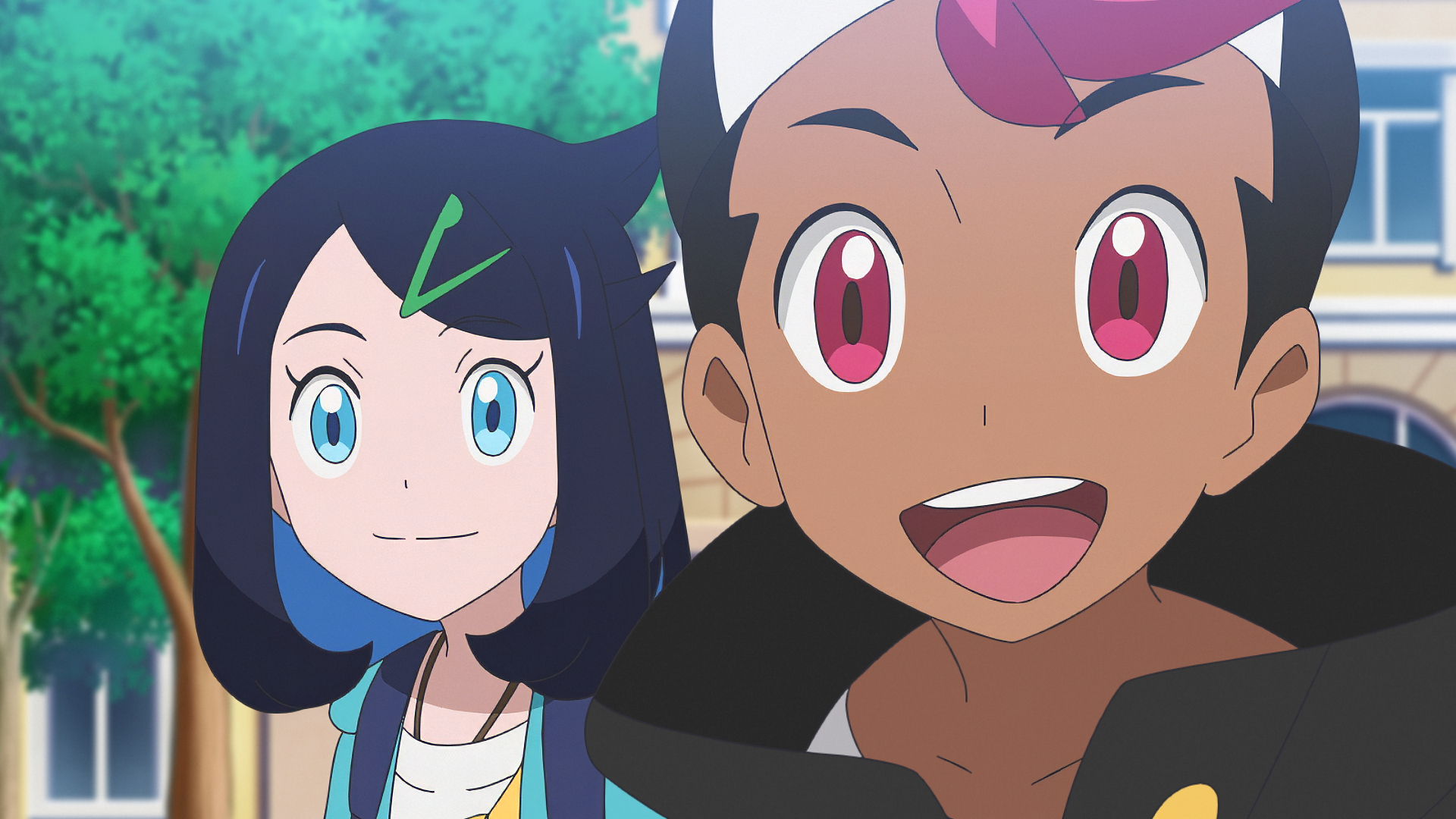 Pokémon Horizons HD Wallpaper with Liko