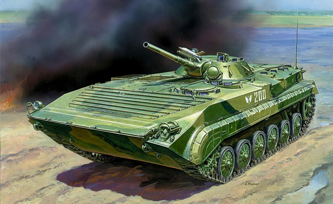 Desktop Wallpaper IFV Painting Art Army