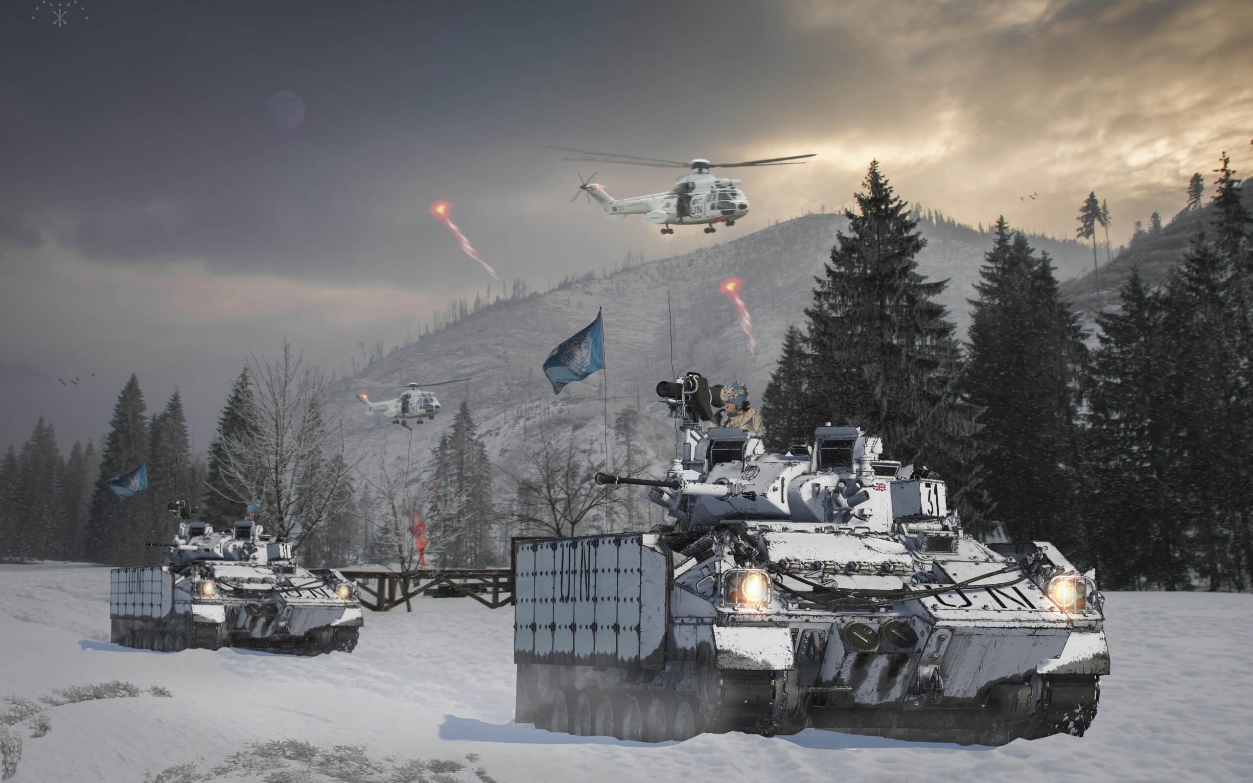 Warrior Ifv 1st Battalion, 22nd