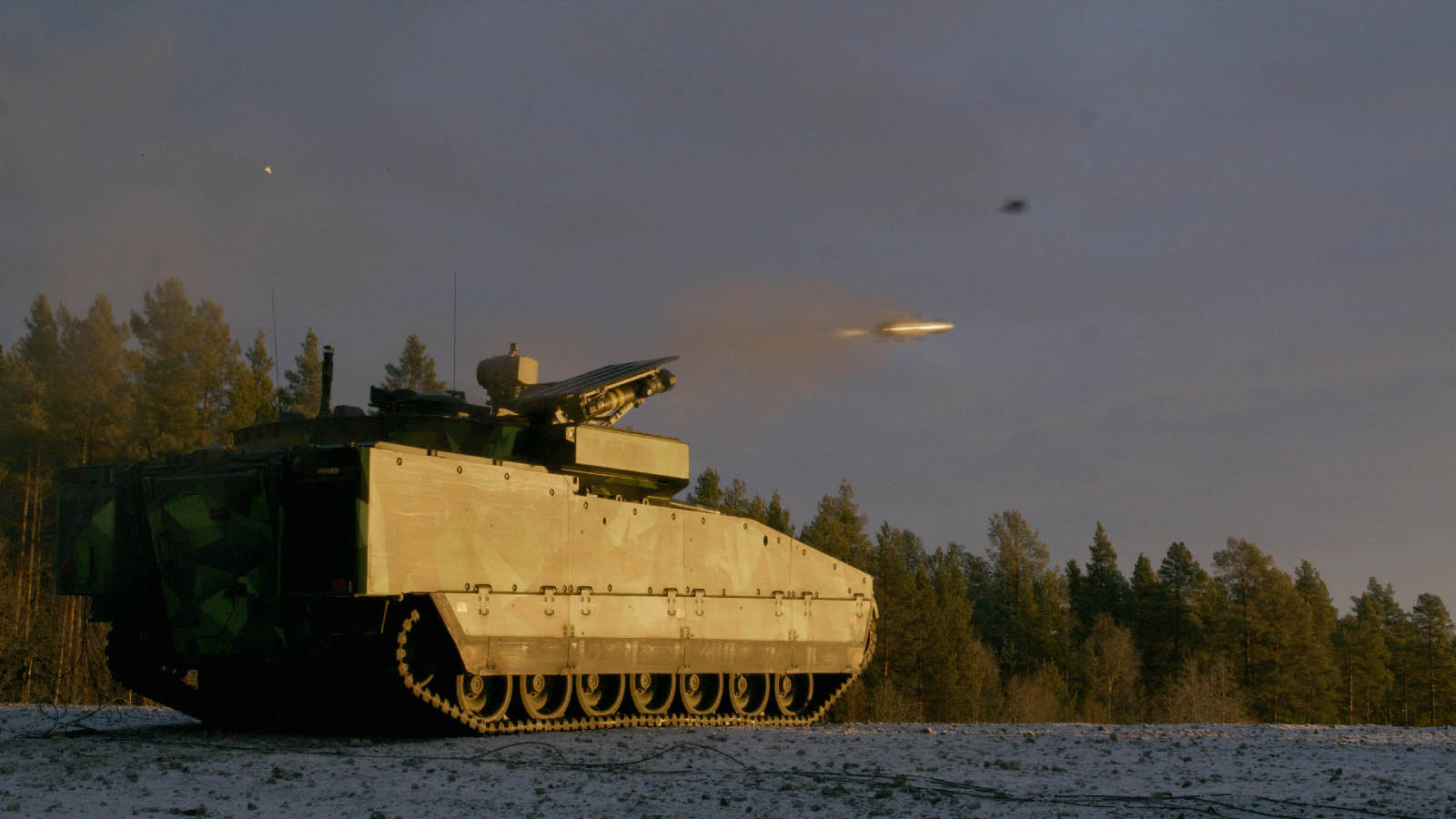 Hybrid CV 90 Infantry Fighting Vehicle