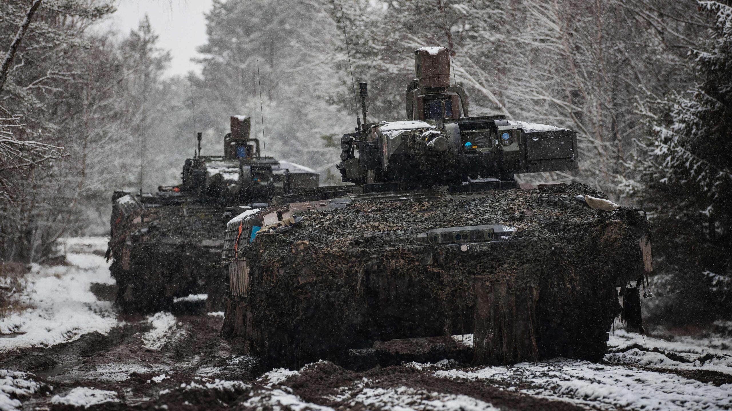 A pair of Pumas. German IFV