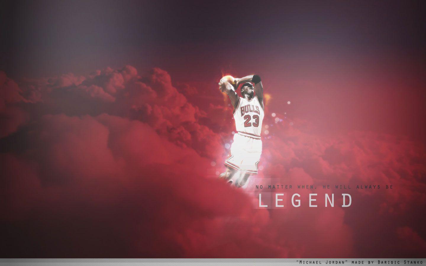 Michael Jordan Sky Dunk Widescreen