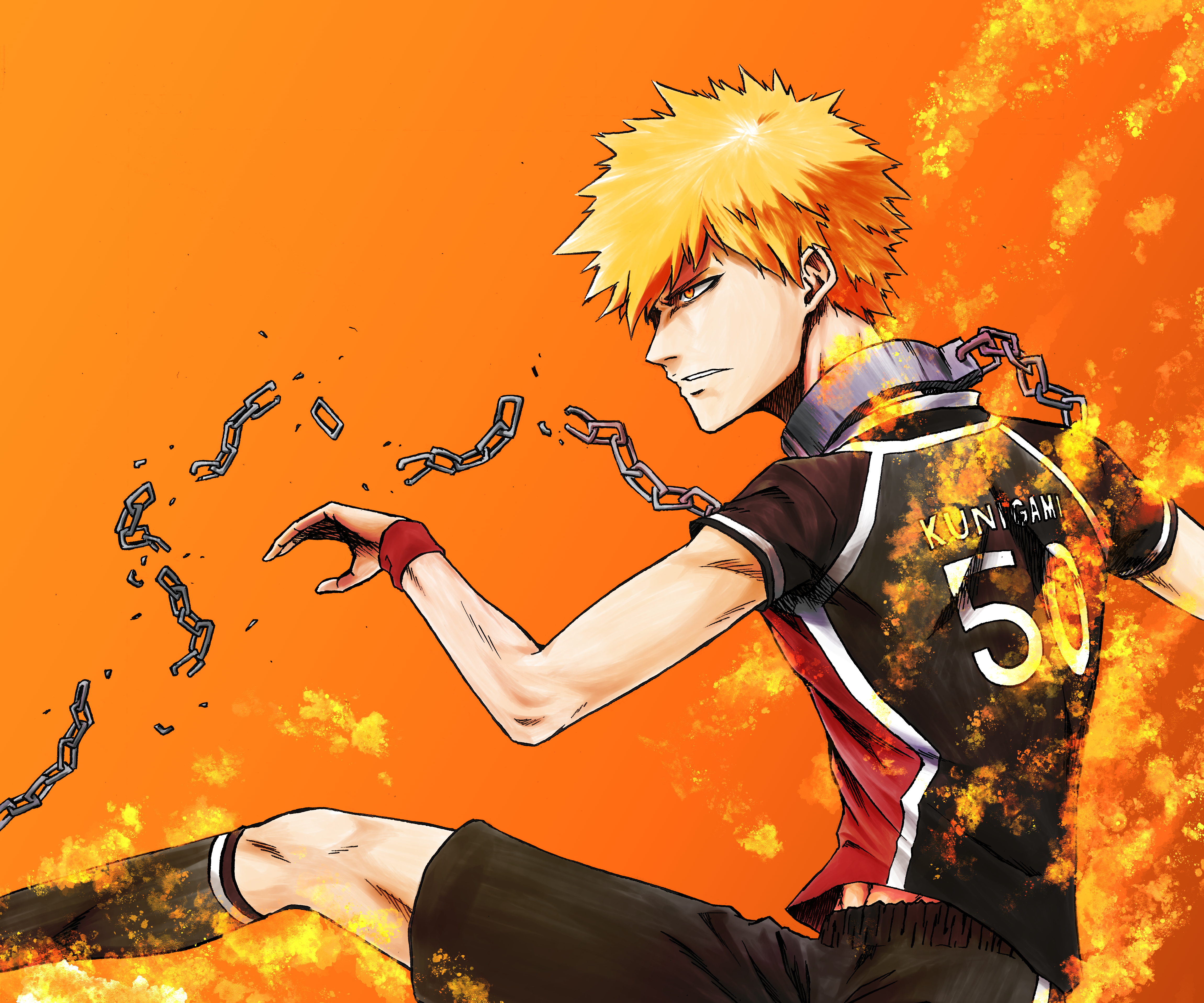 Anime Blue Lock 4k Ultra HD Wallpaper