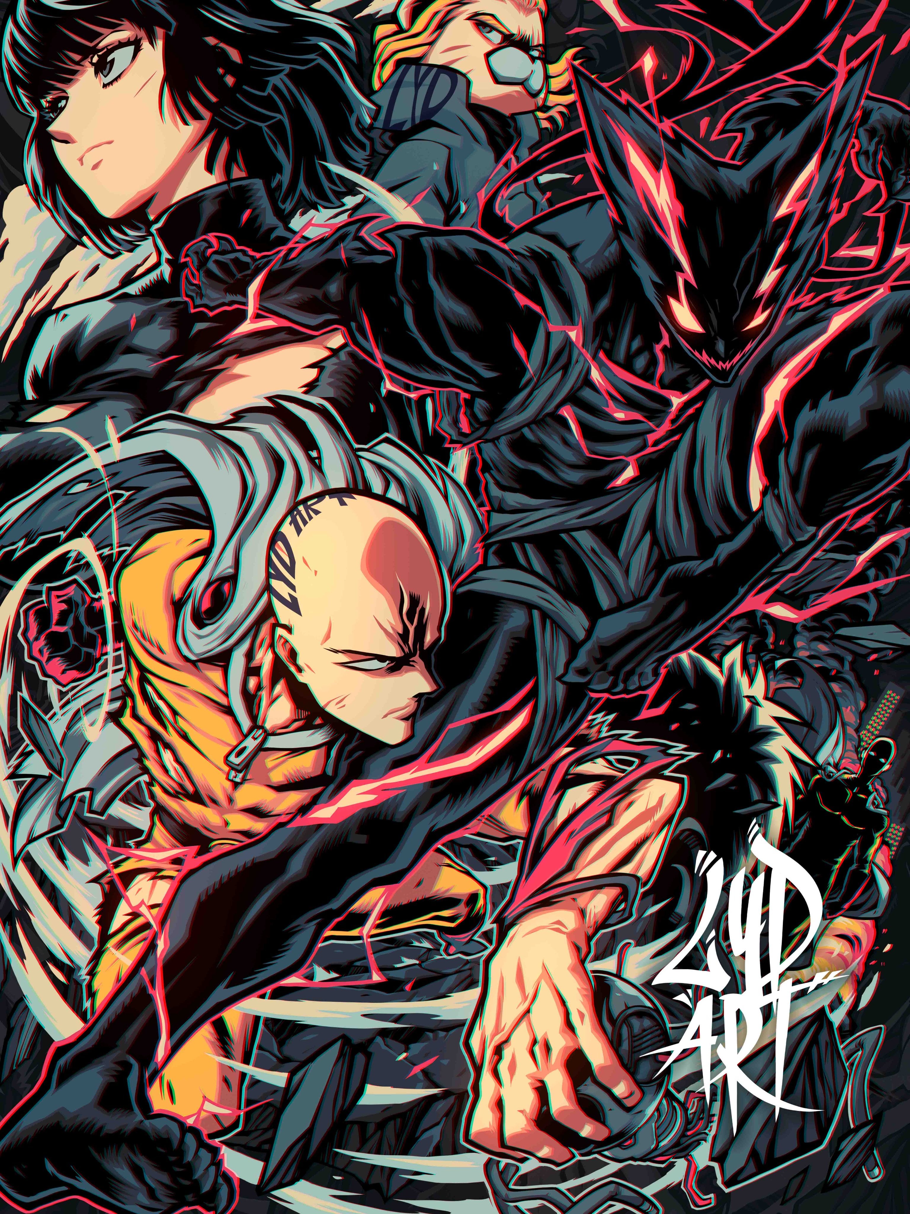 Garou vs Saitama One Punch Man
