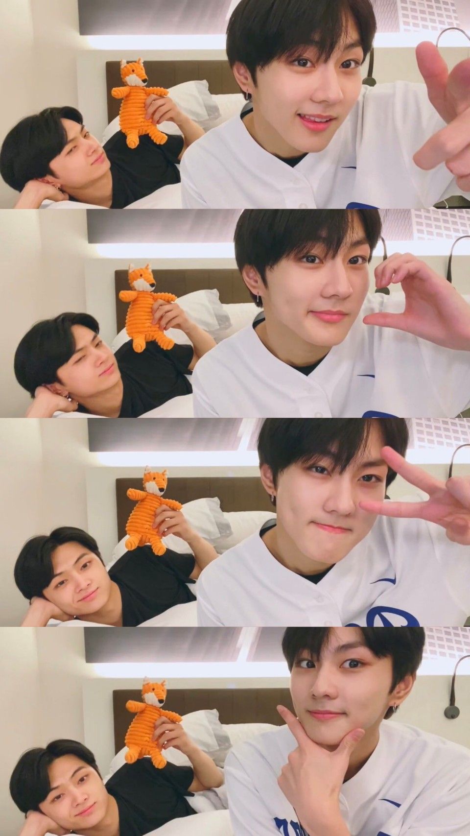 JAYWON ON WEVERSE LIVE with fox sunoo<3