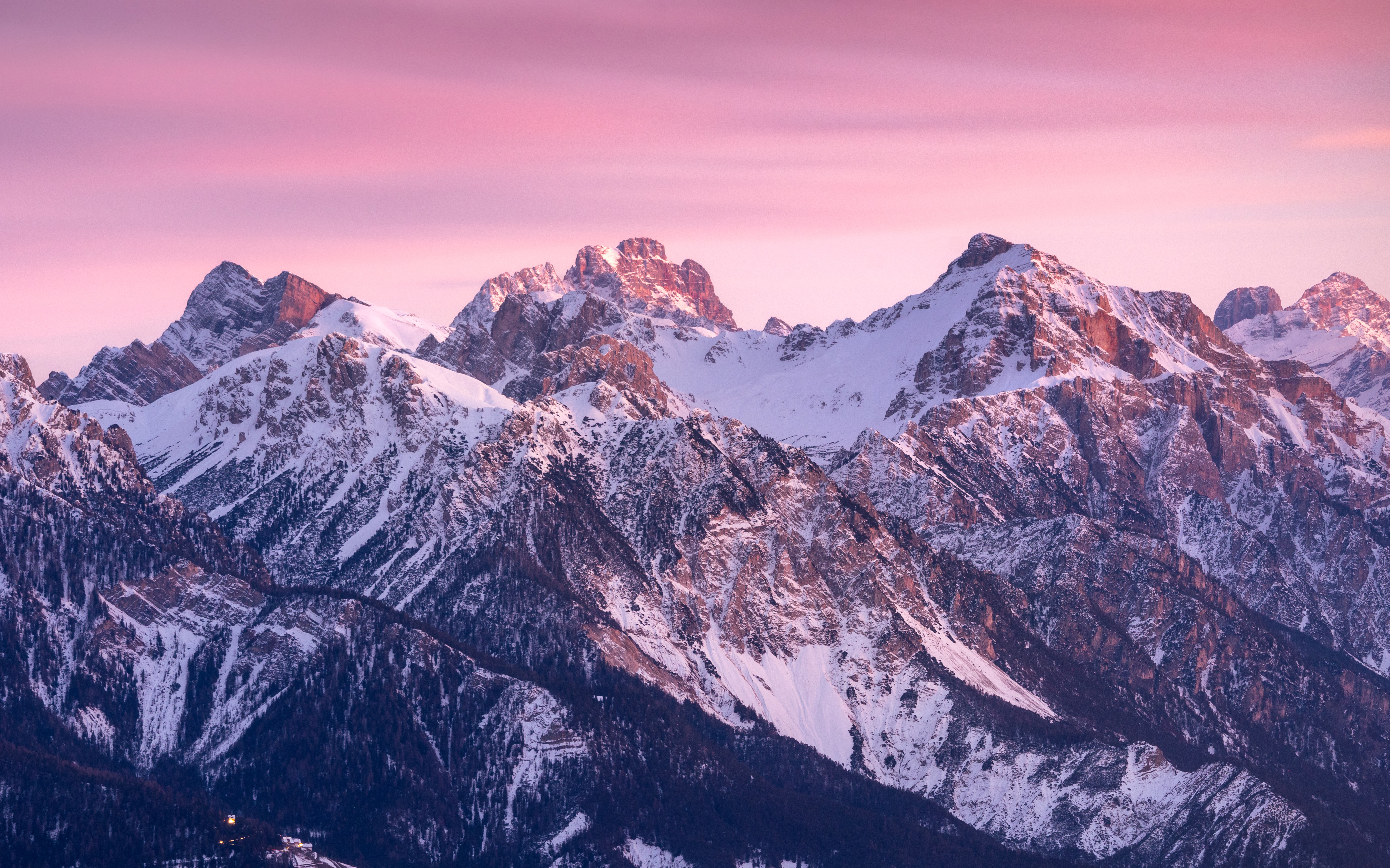 Dolomites Wallpaper 4K, Kronplatz