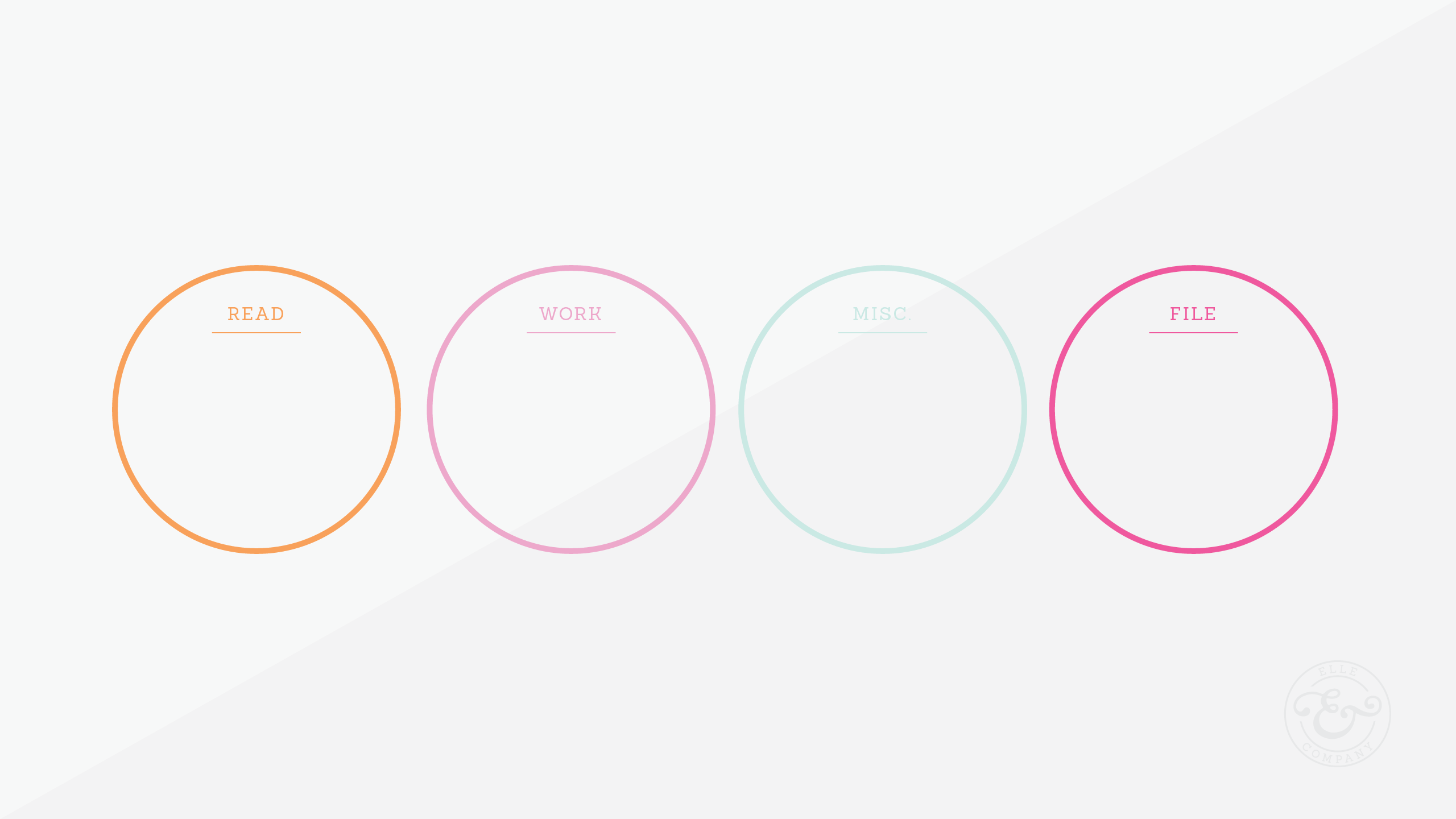 Minimalist desktop wallpaper, Desktop