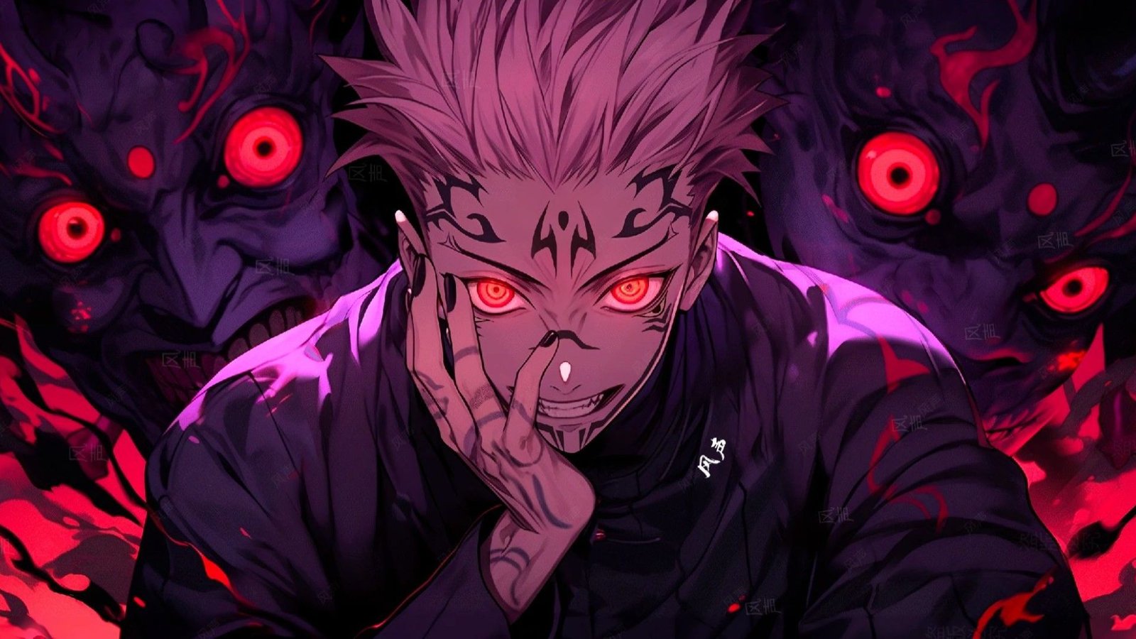 Sukuna Desktop Wallpaper