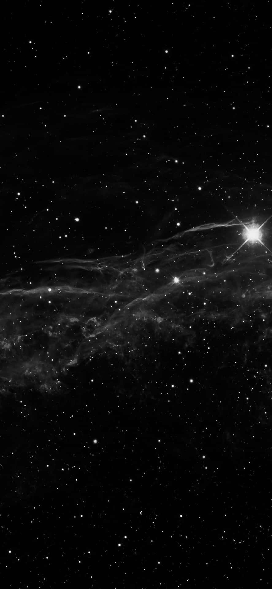 Black Stars iPhone Comeet Wallpaper