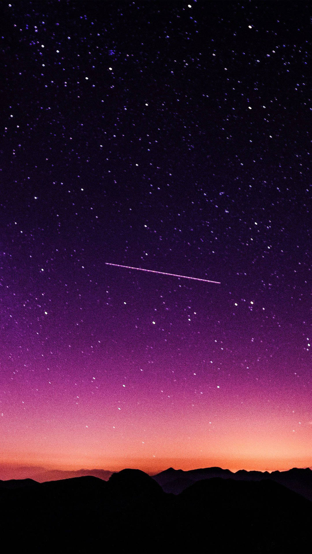 Download Purple Galaxy Shooting Star