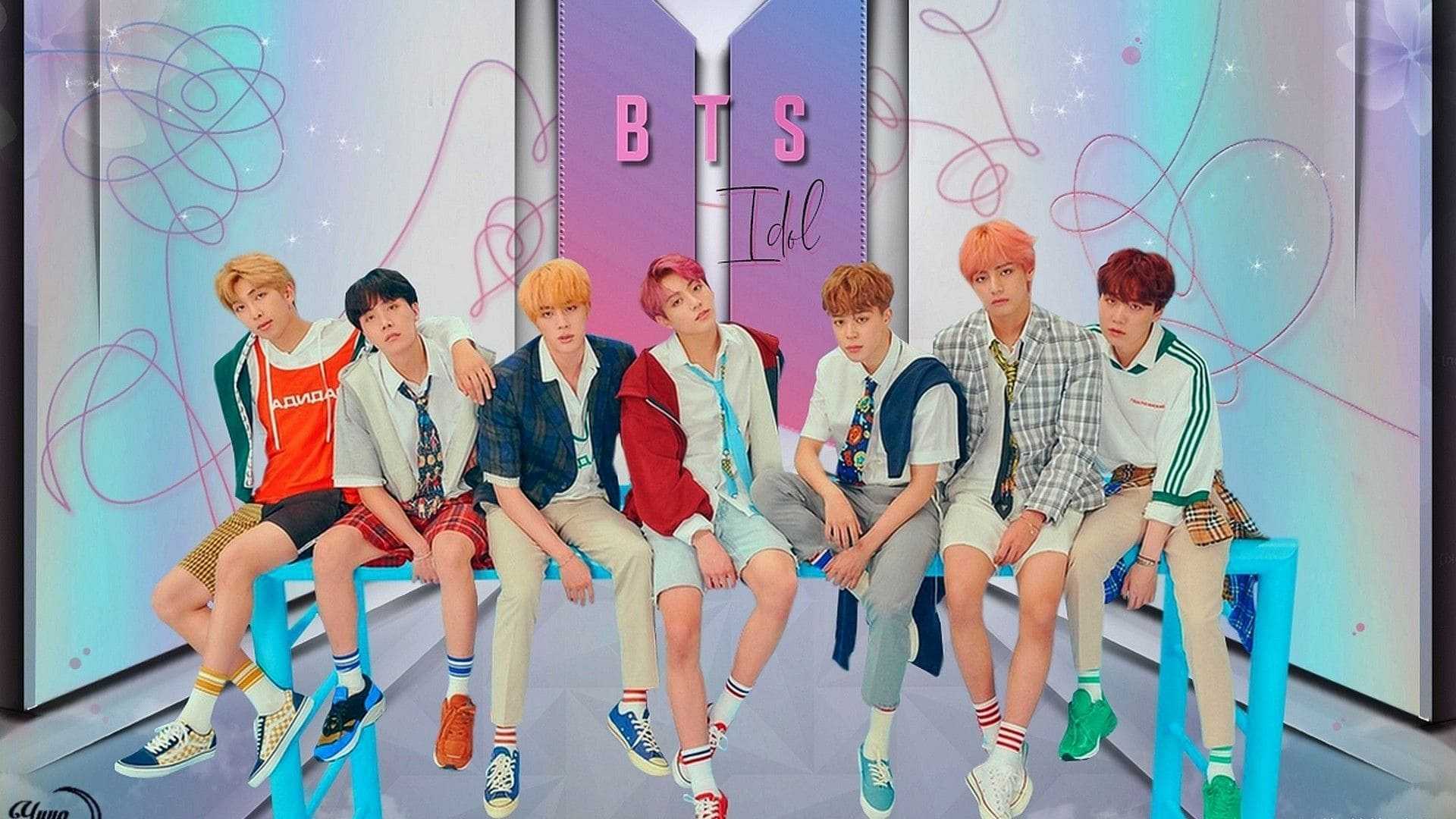 BTS Laptop Wallpaper