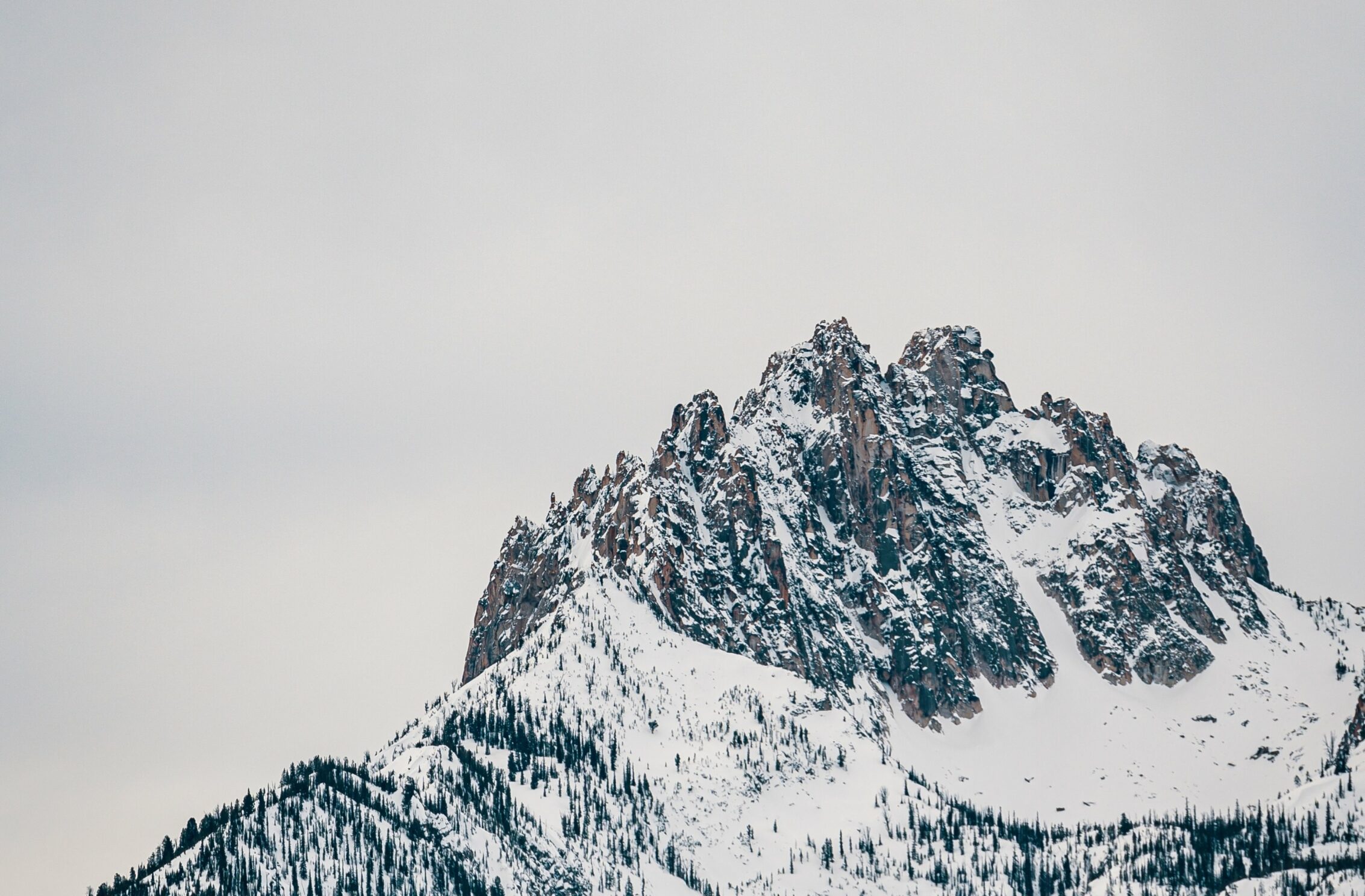 Winter Snow Mountain Peak Rocky iPad