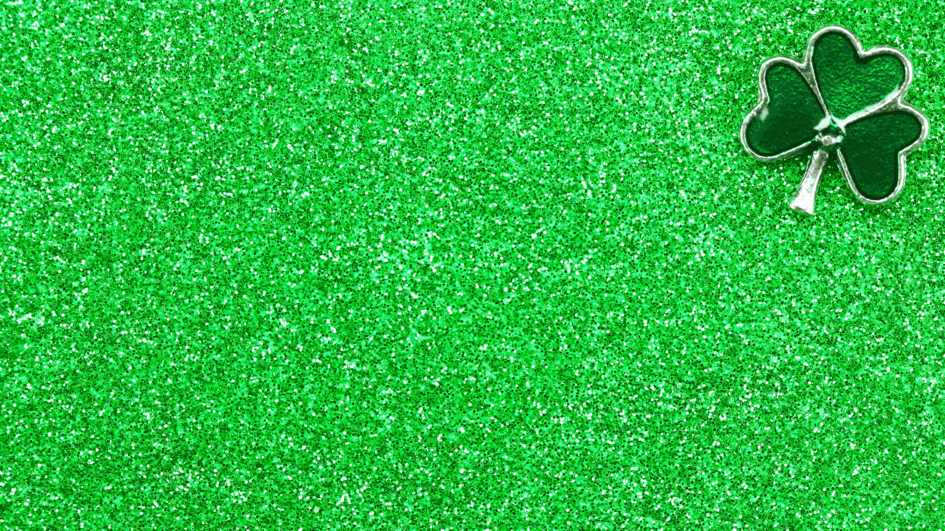 Download A Green Glitter Background