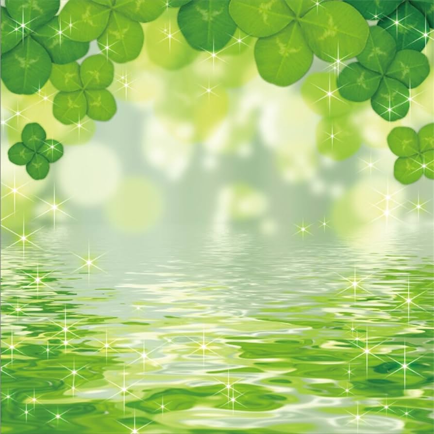 AOFOTO 5x5ft Saint Patrick Backdrops