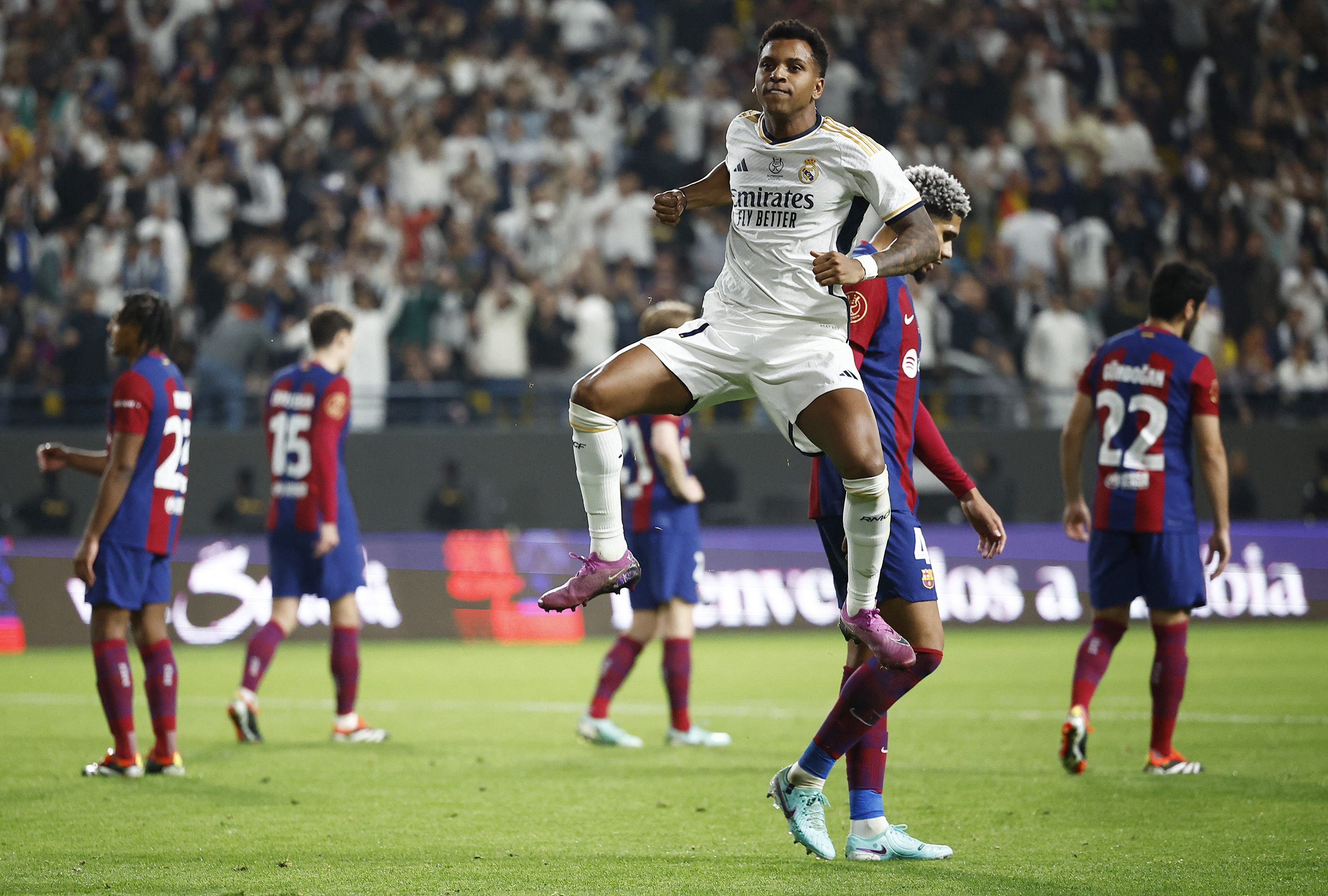 Real Madrid thrash old rivals Barcelona