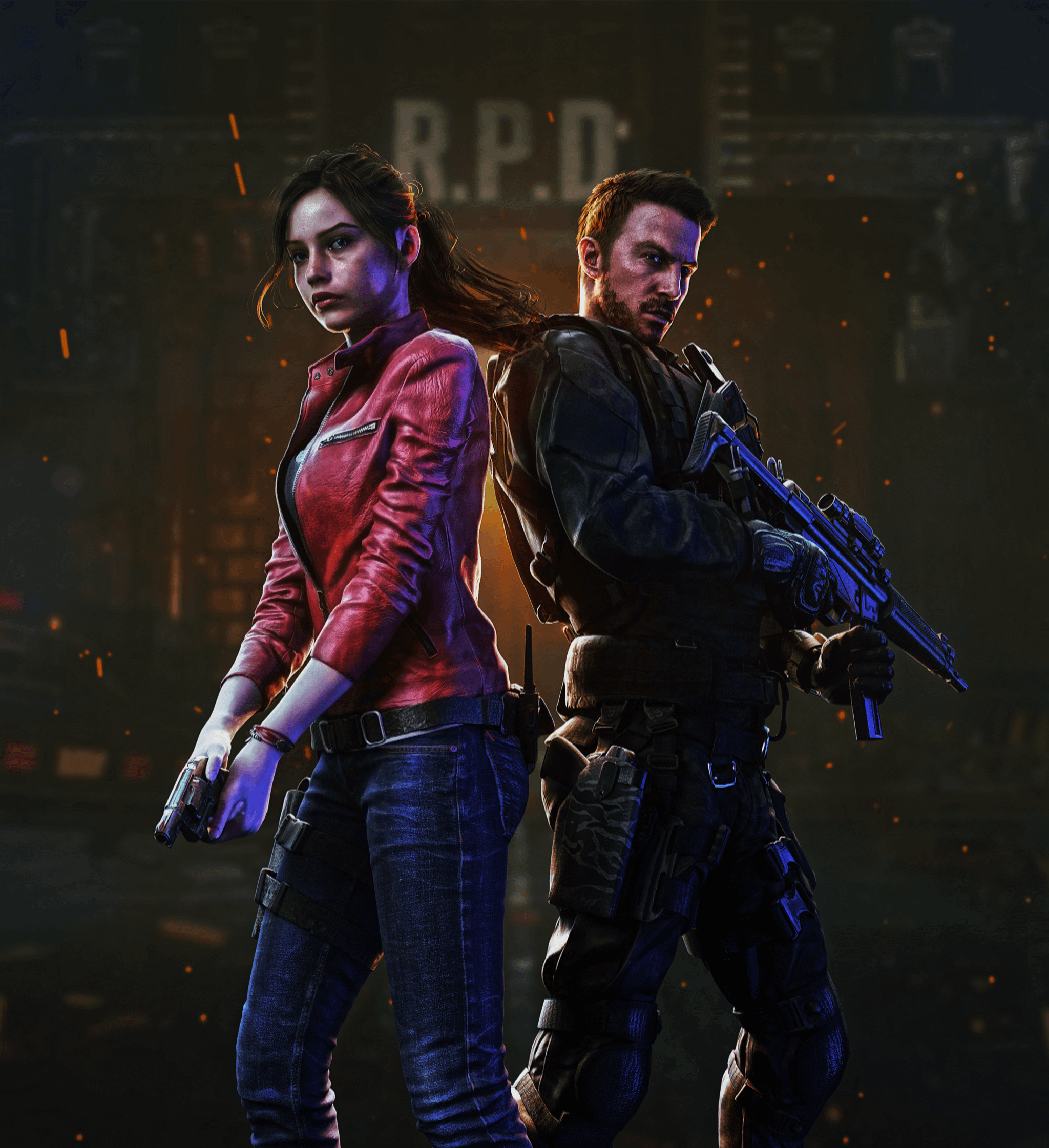 Claire and Chris Redfield