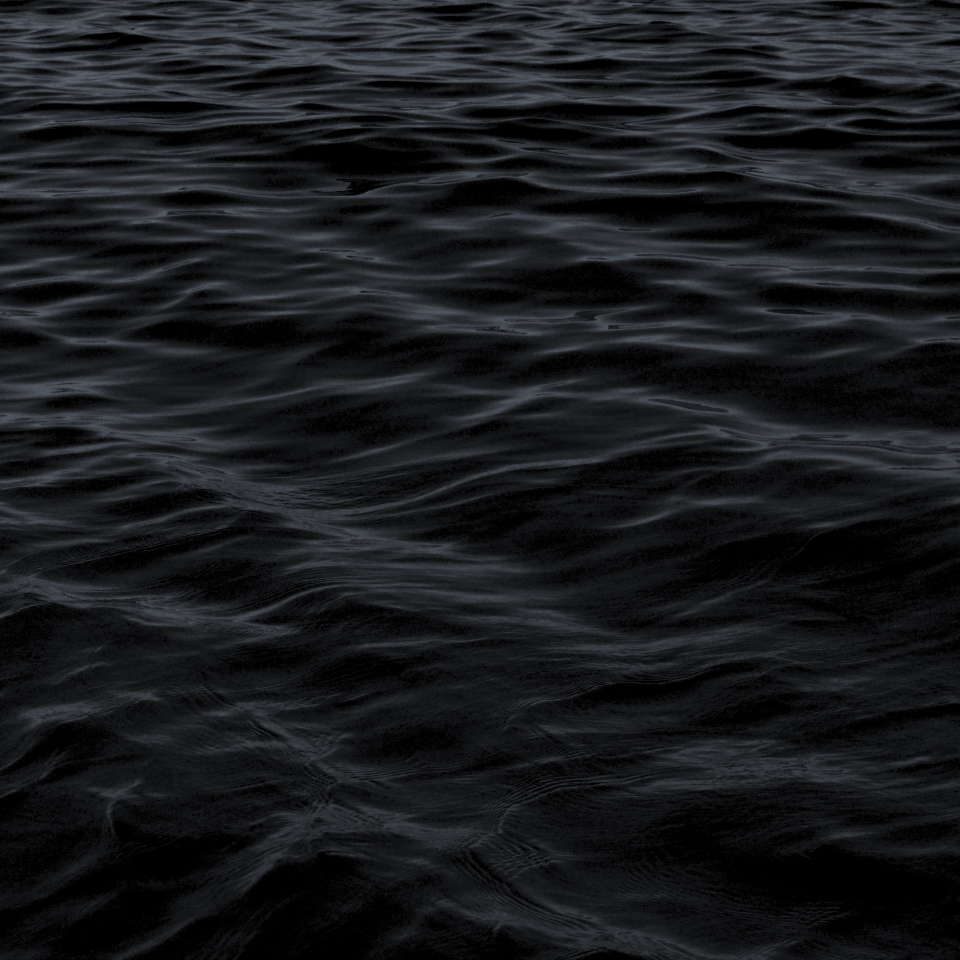 Dark Water Waves Sea Pattern iPad
