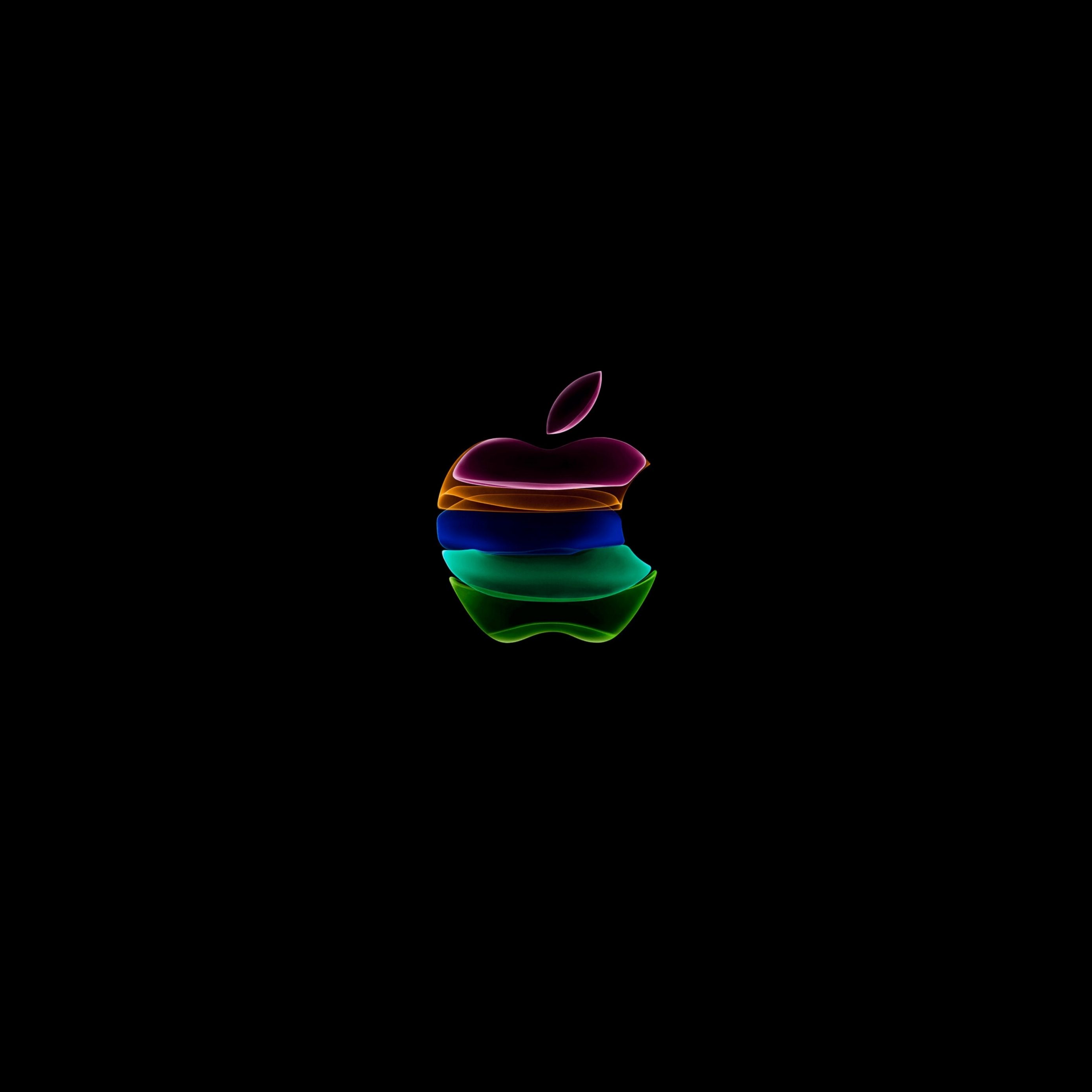 Apple Logo iPhone 11 Black iPad