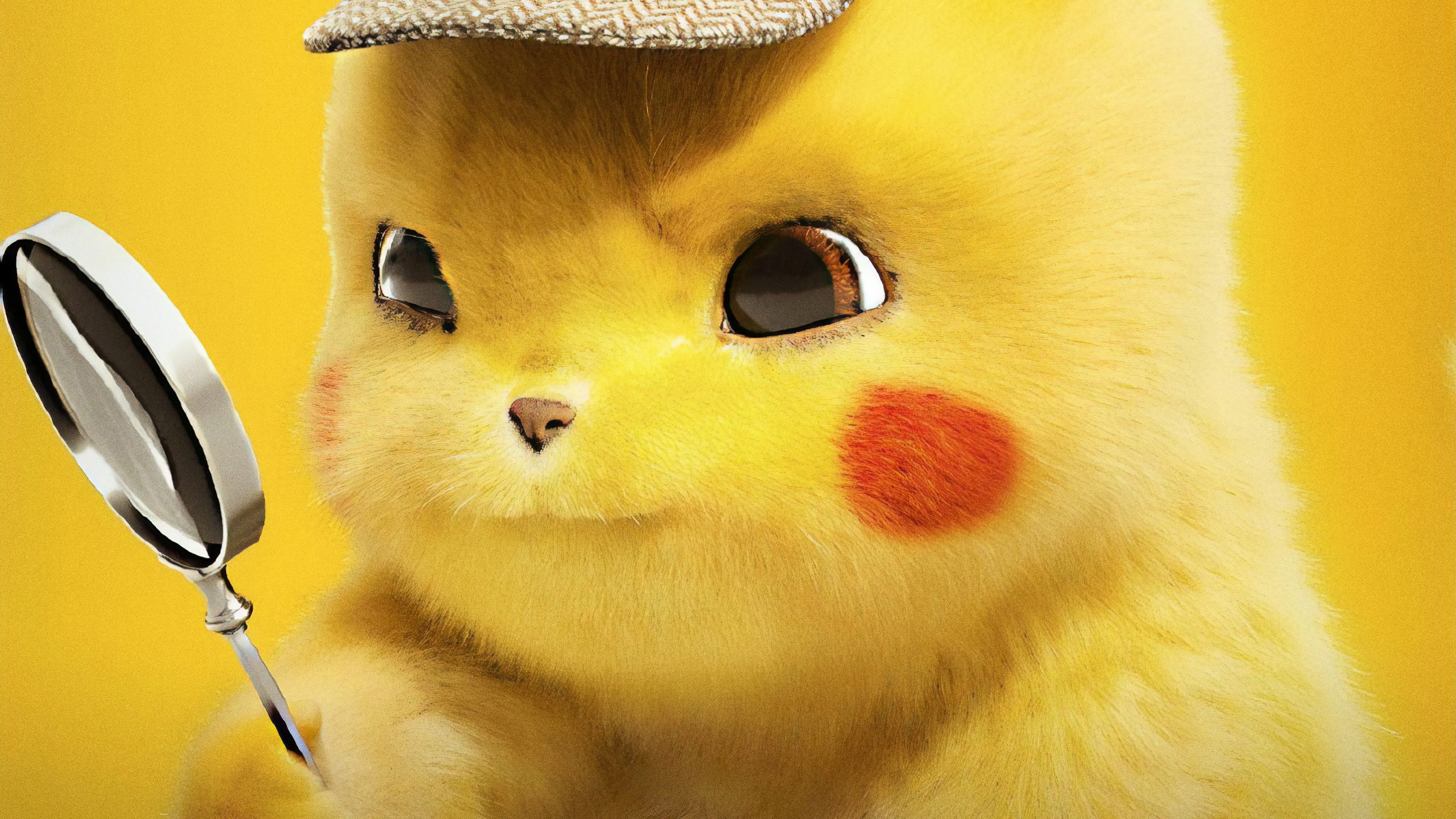 Detective Pikachu 4K Wallpaper