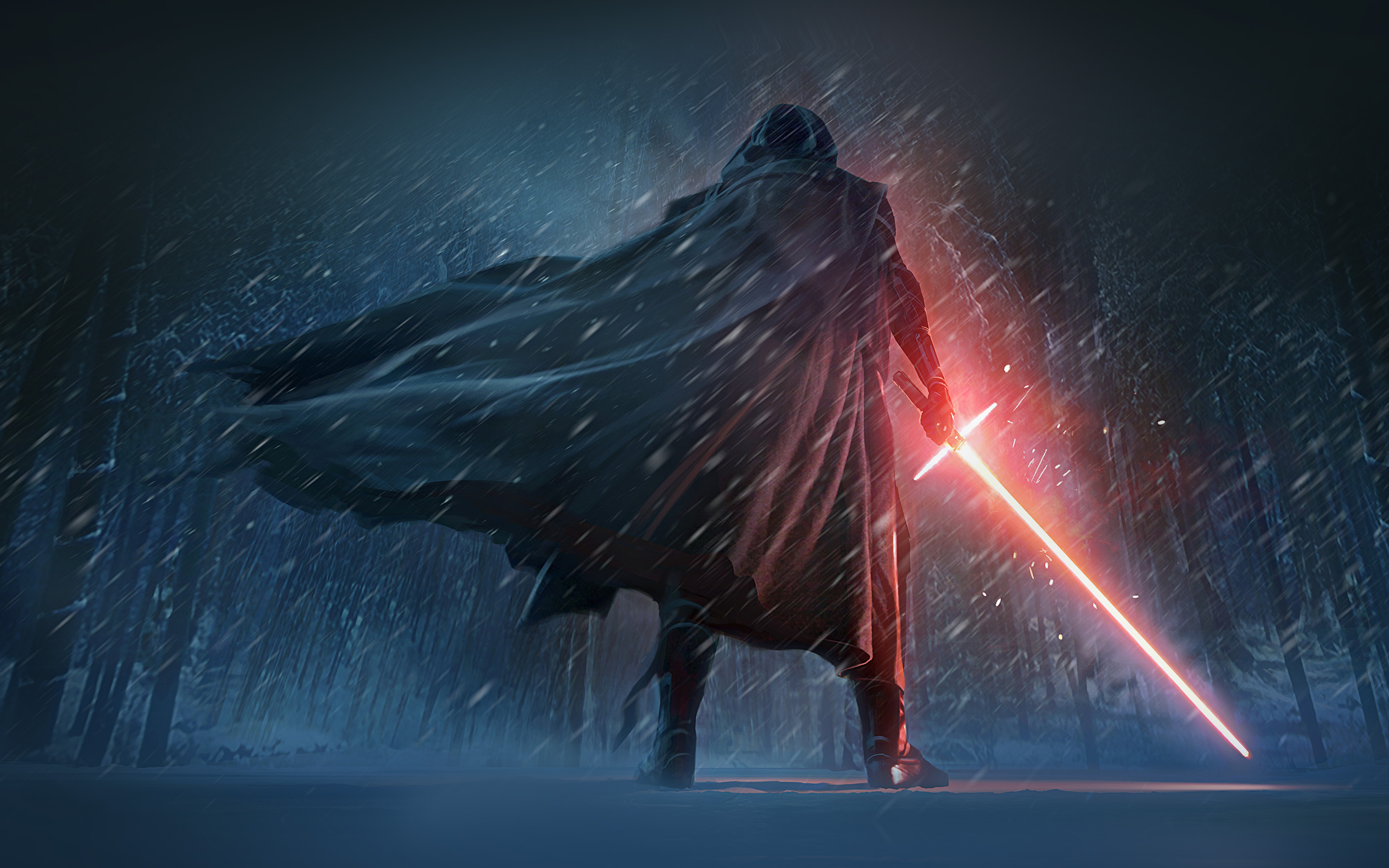 wallpaper for desktop, laptop. darth vader starwars 7 poster film art