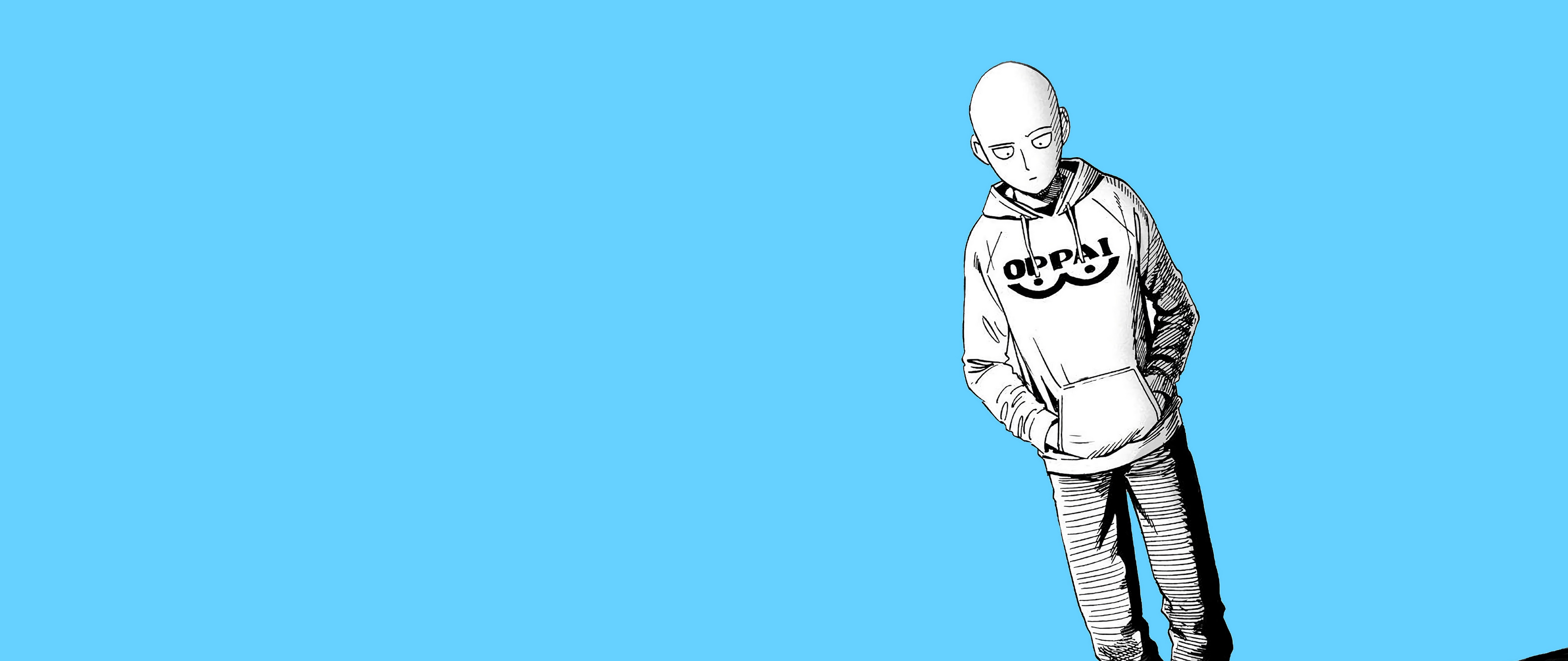 Saitama One Punch Man 4K Wallpaper