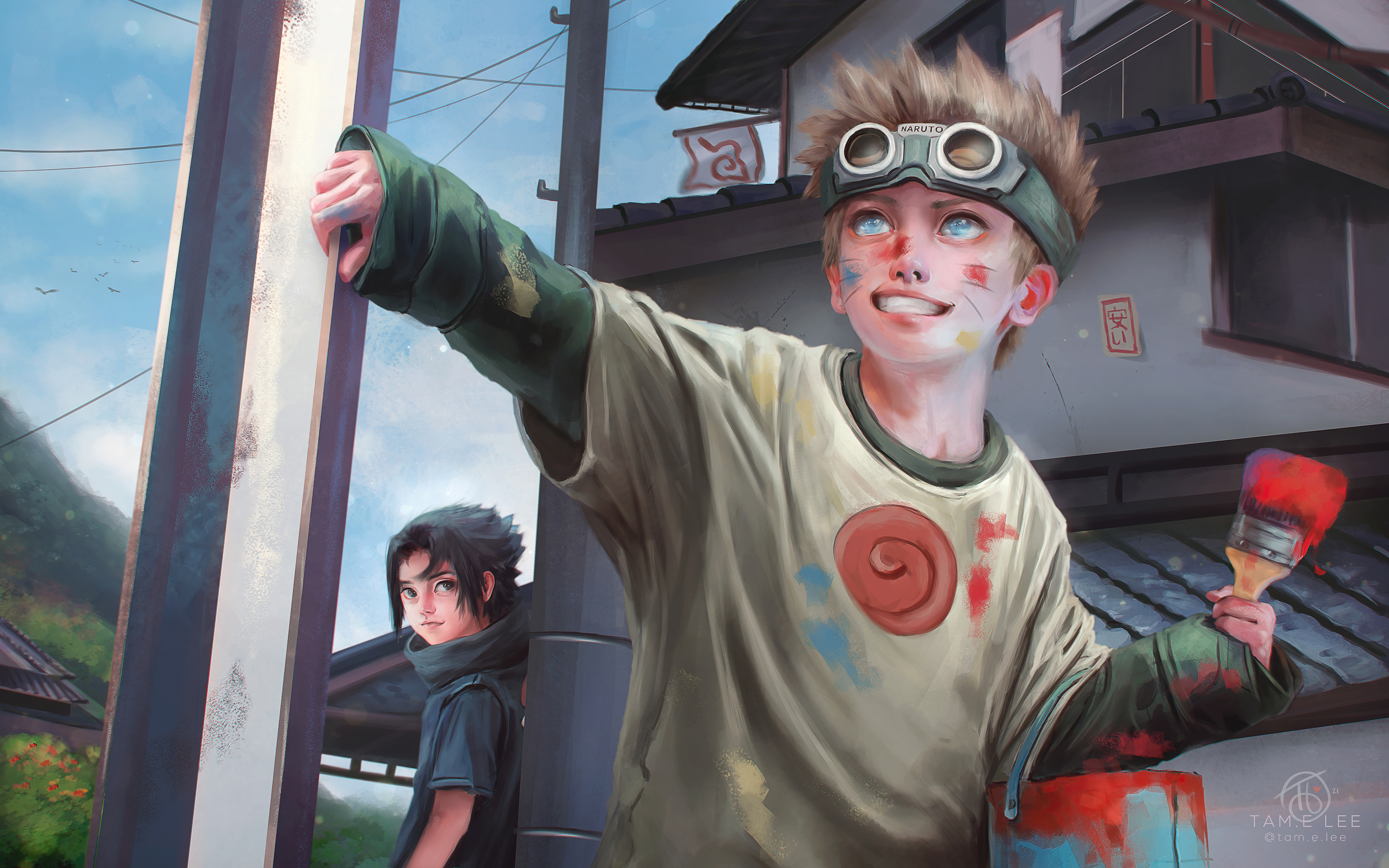 Naruto And Sasuke 4k Wallpaper, HD Anime