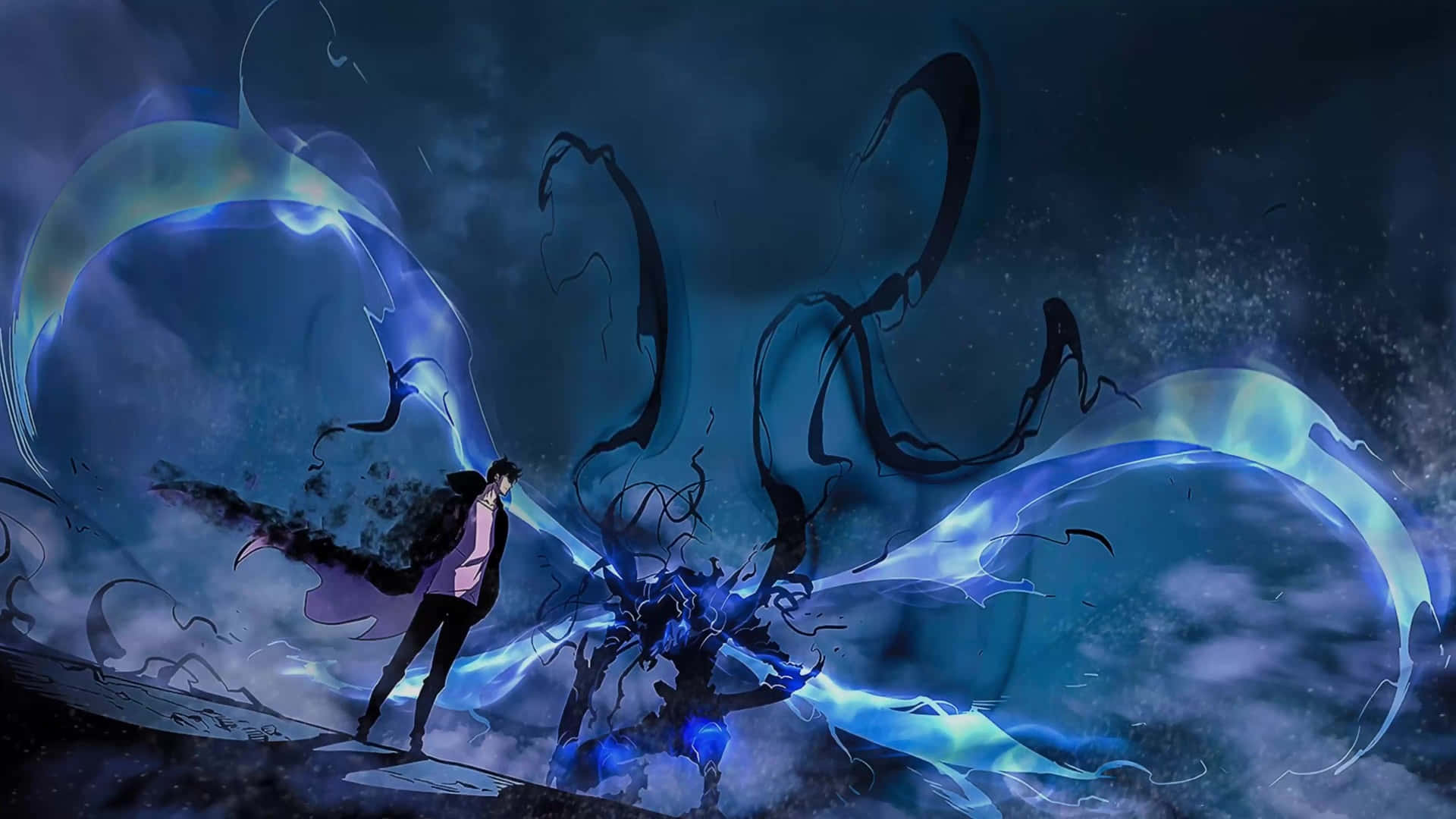 Solo Leveling Background. Wallpaper