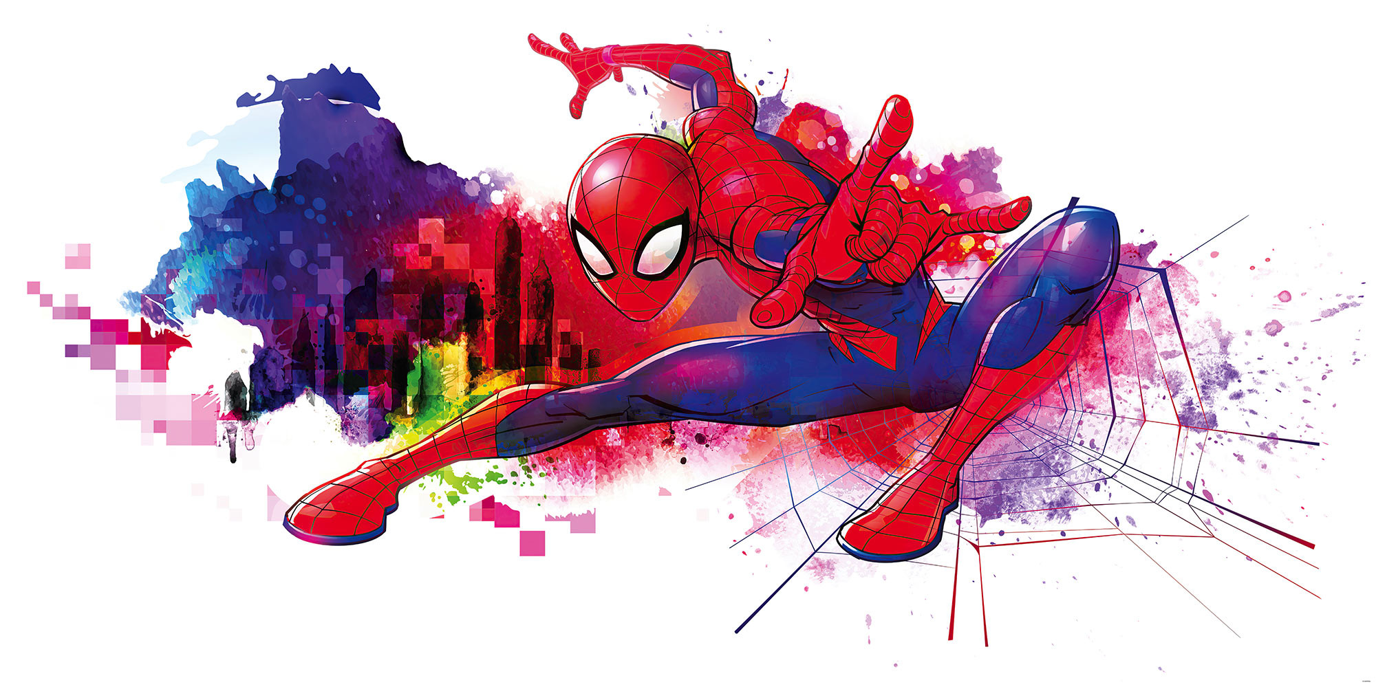 Spider Man Graffiti Art