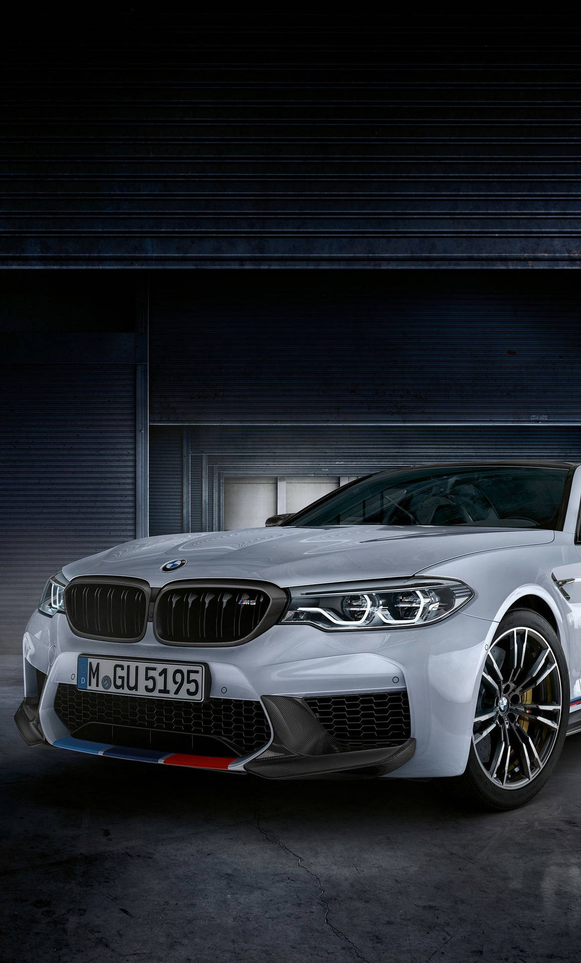 White M5 Bmw iPhone X Wallpaper