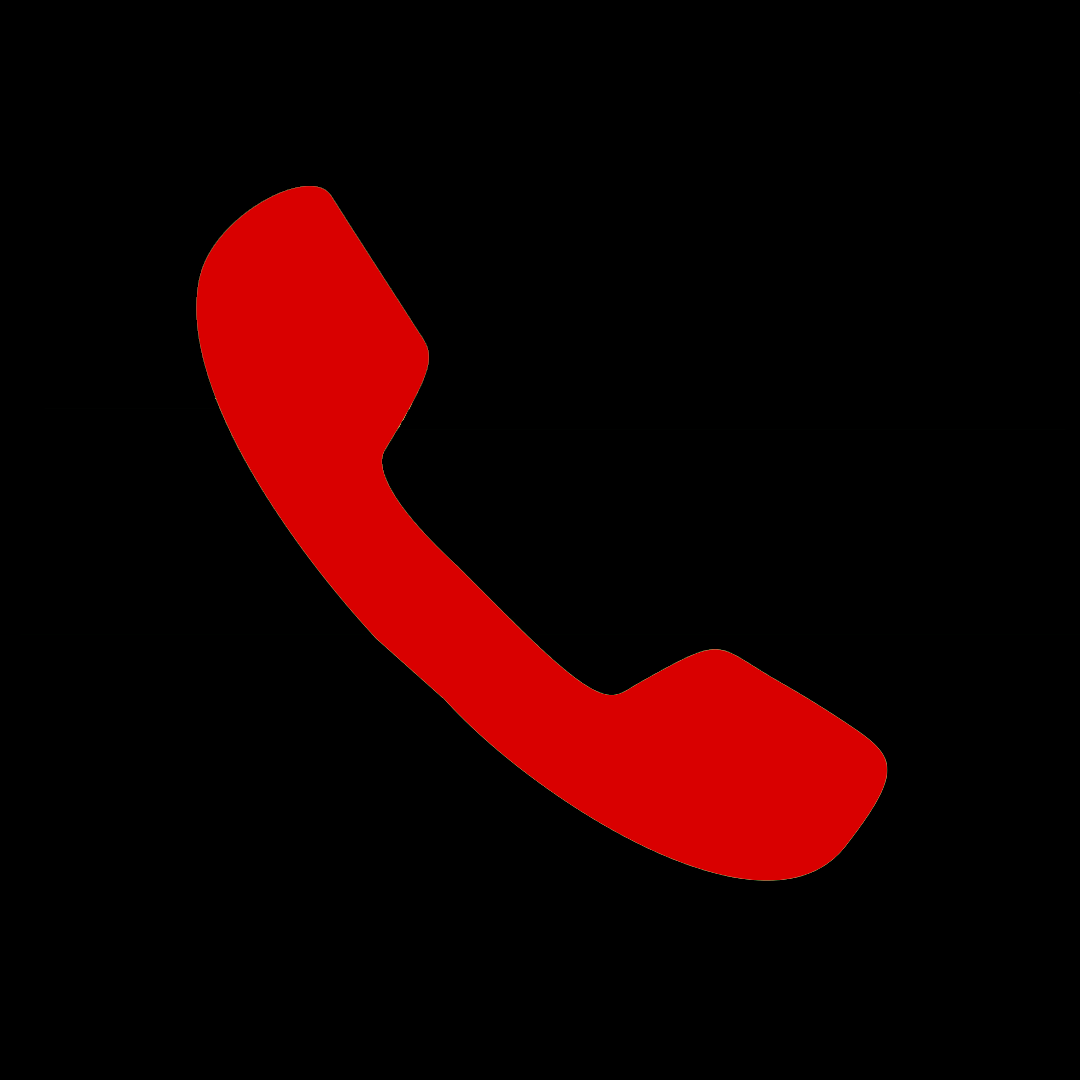 Red Phone Icon for Your Mobile App