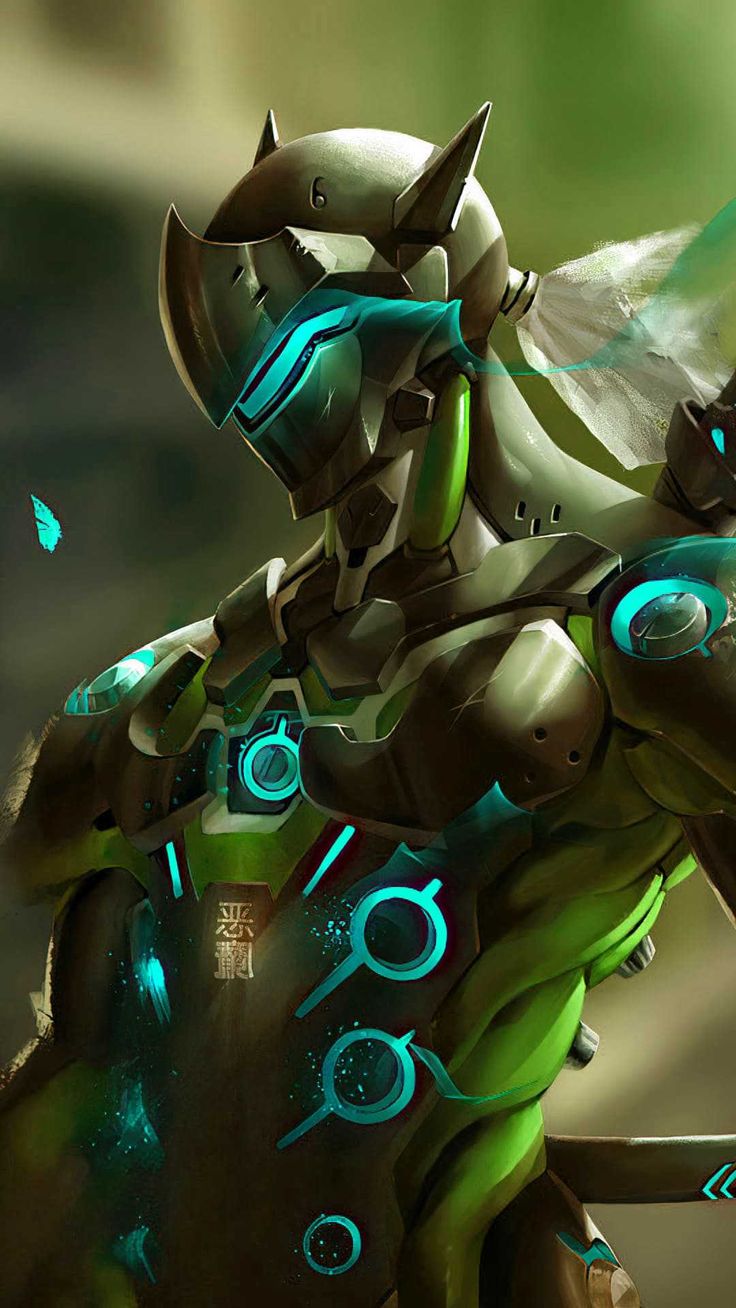 Genji, Genji wallpaper, Overwatch