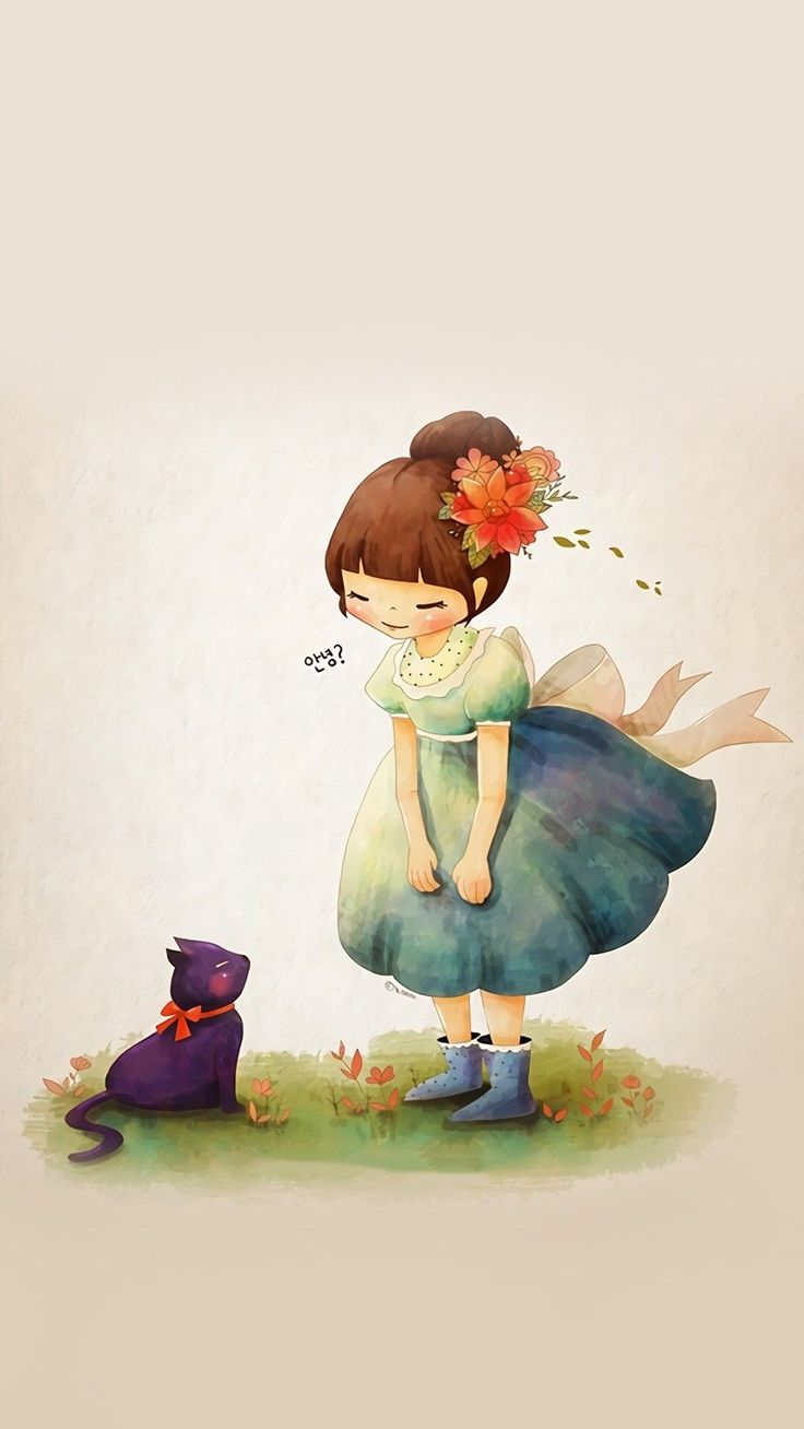 Cute cartoon wallpaper, Cute drawings