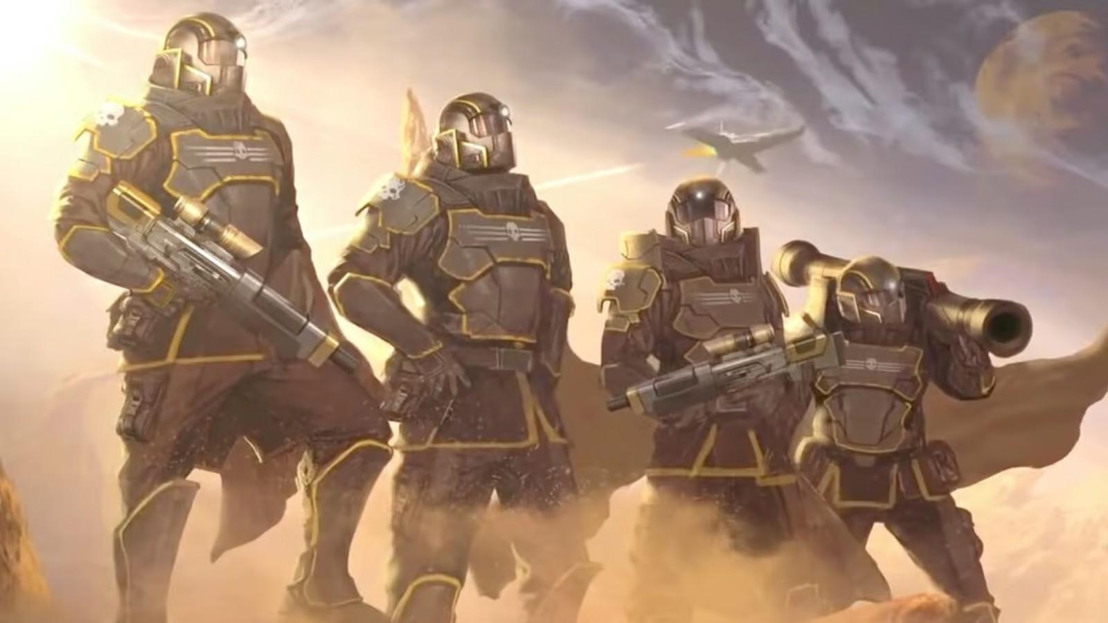 Helldivers 2 players are all in
