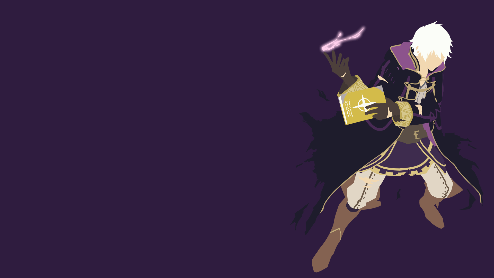 Minimalist Male Robin Injured