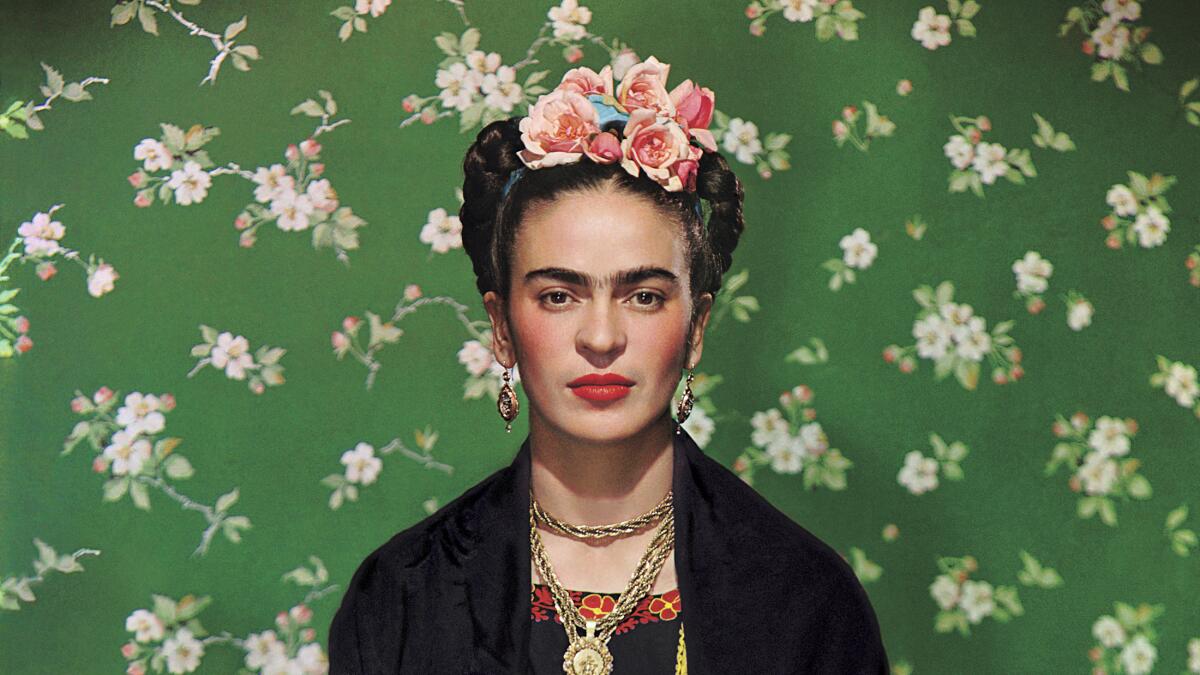 Intimate, iconic photo of Frida Kahlo