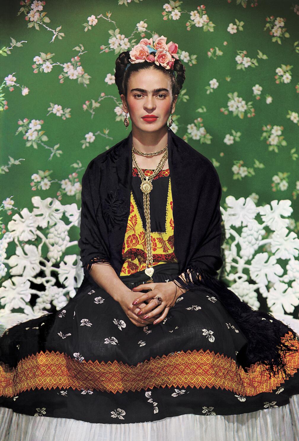 Intimate, iconic photo of Frida Kahlo